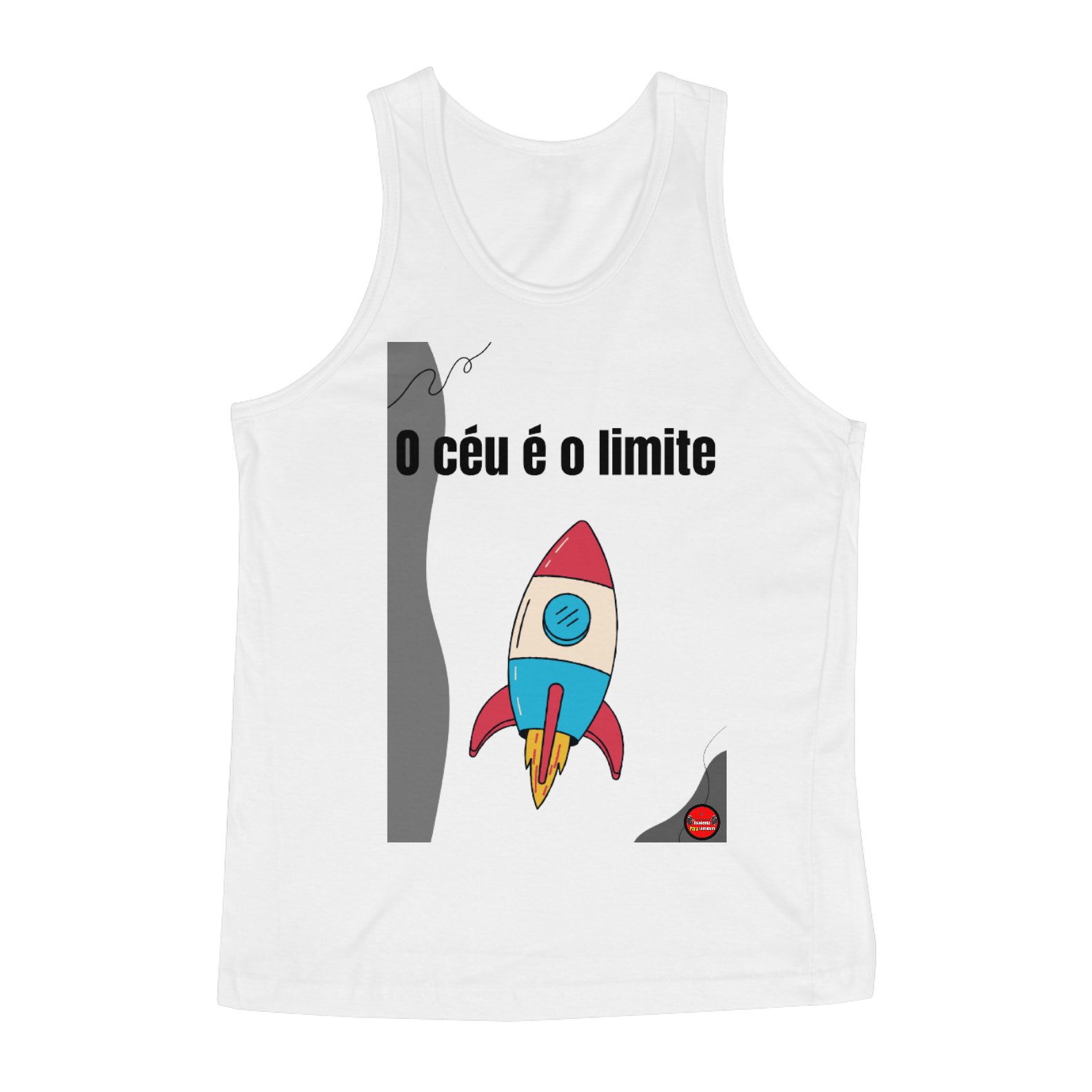 Nome do produto: Regata Masculina Classic Academia para Youtubers