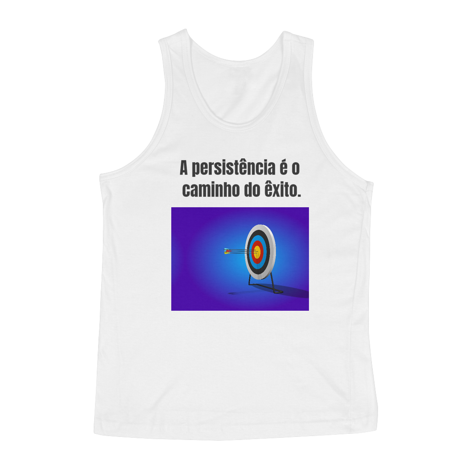 Nome do produto: Regata Masculina Cavada Classic frases_motivacionais