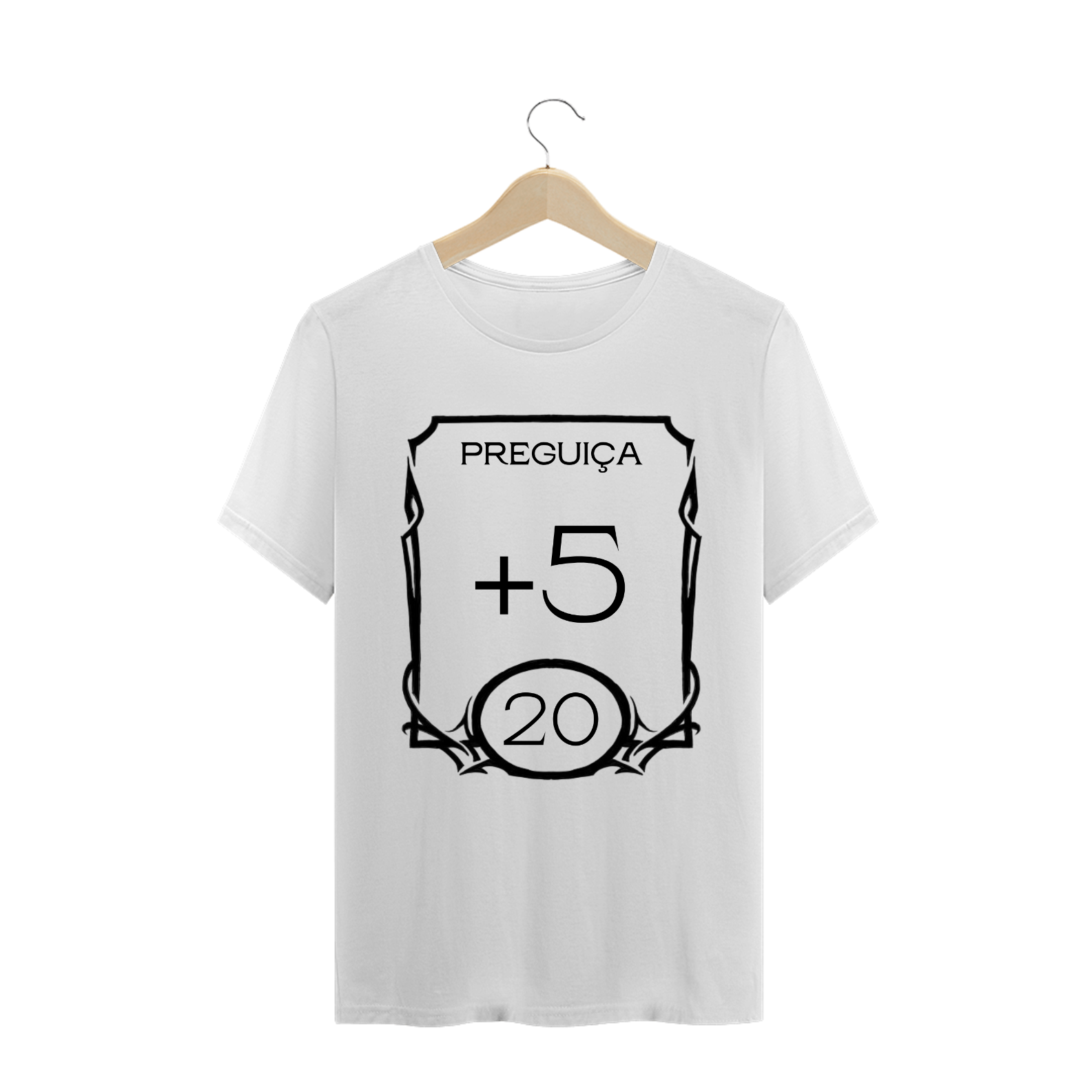 Nome do produto: Camiseta Atributo Preguiça 