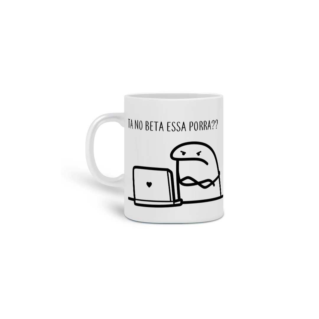 Nome do produto: Caneca Ta no beta 