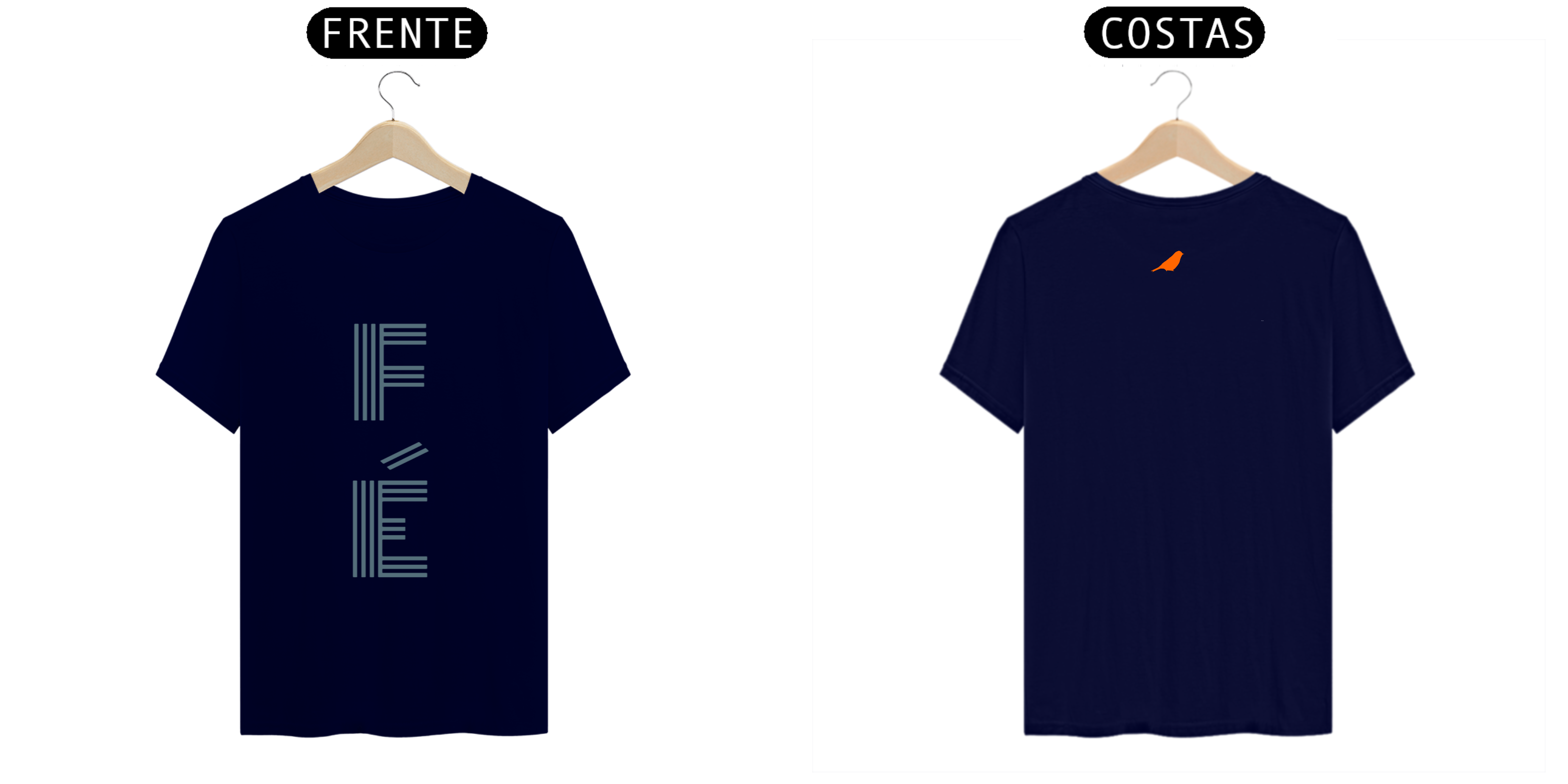 Nome do produto: T-shirt Fé - Pardal Brand