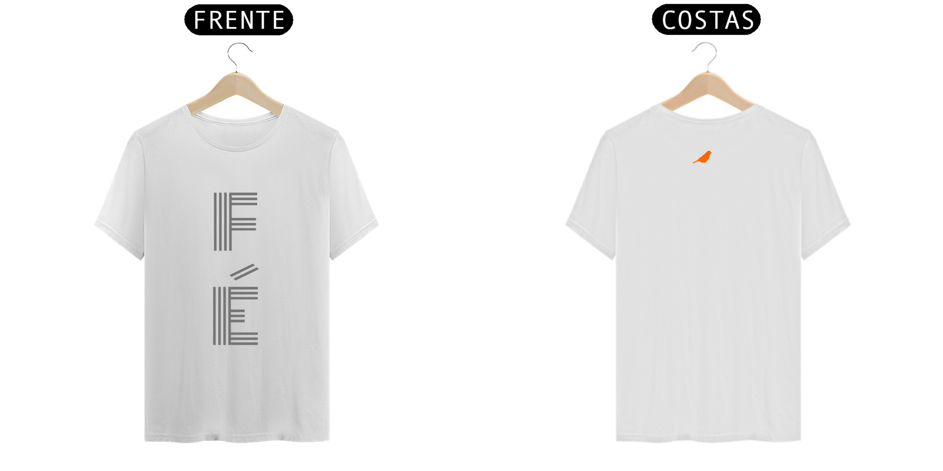 Nome do produto: T-shirt Fé - Pardal Brand