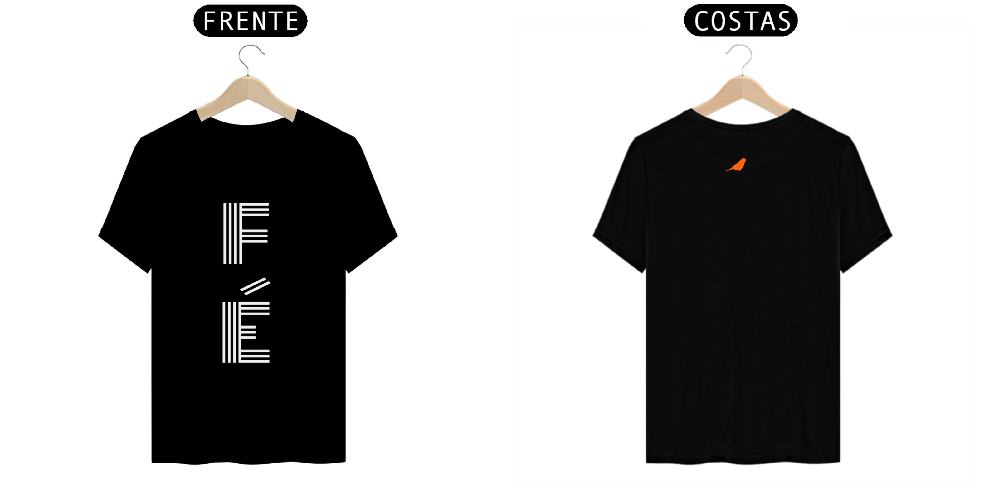 Nome do produto: T-shirt Fé - Pardal Brand