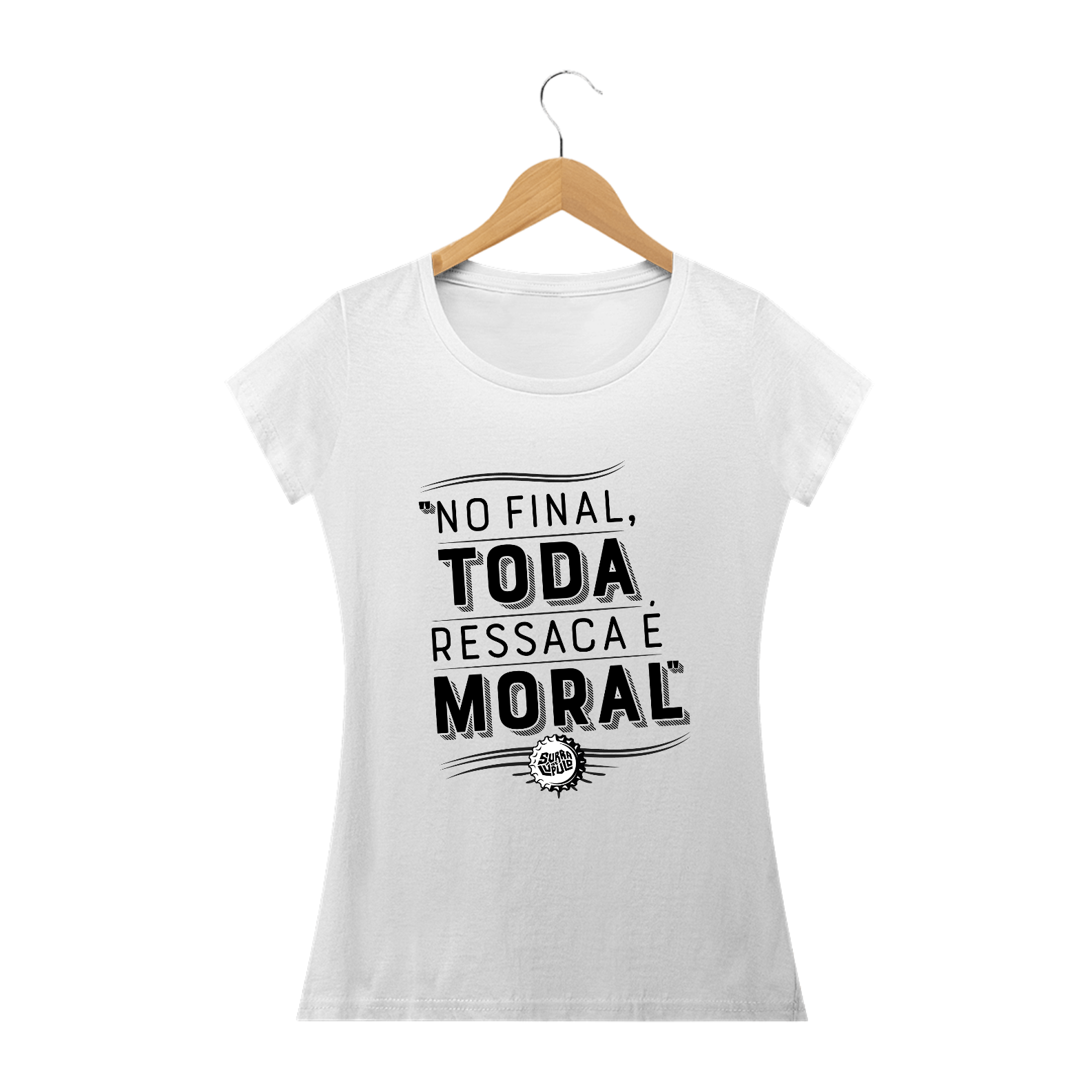 Nome do produto: Ressaca Moral | Long Babylook Clara
