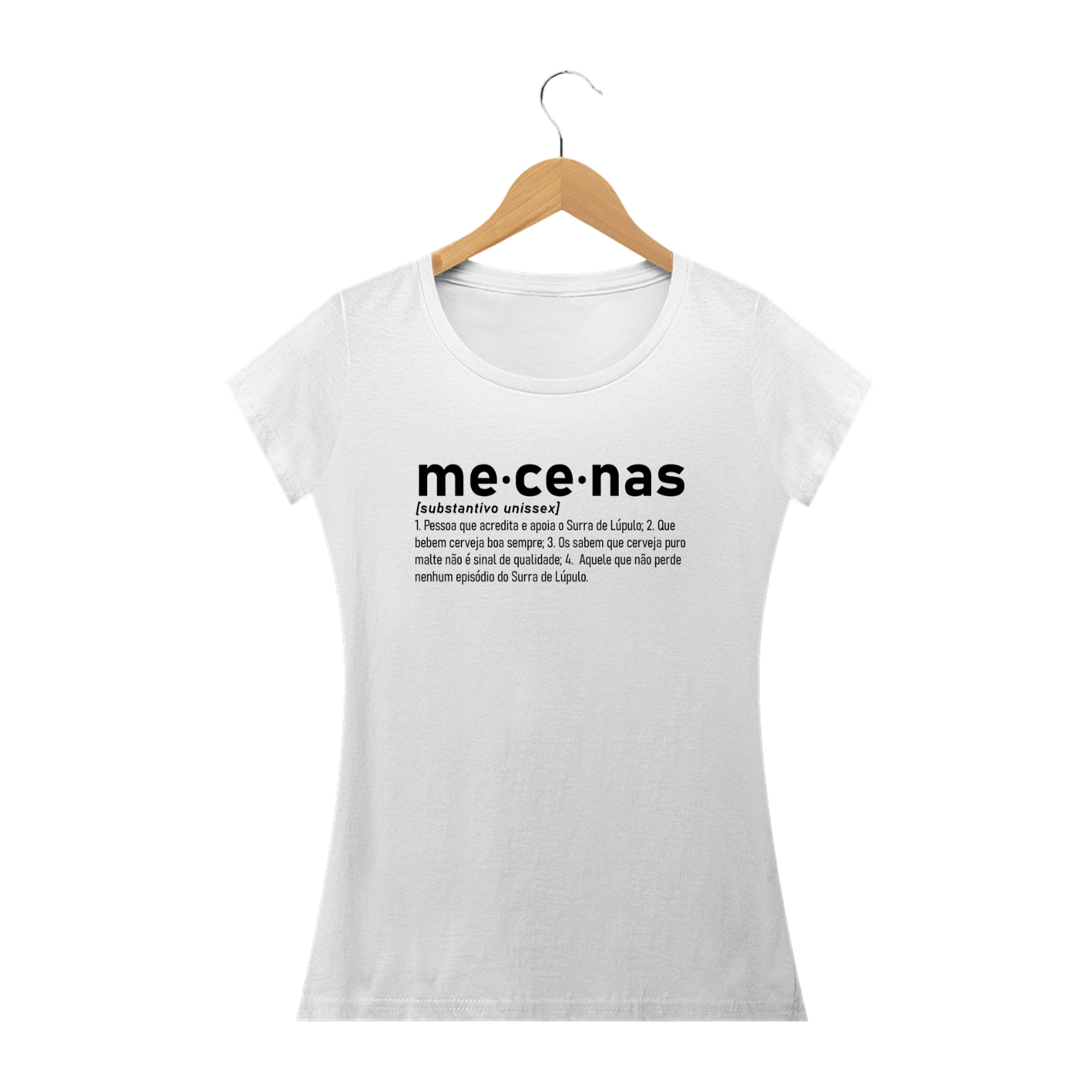 Nome do produto: T-Shirt Long Babylook - Mecenas