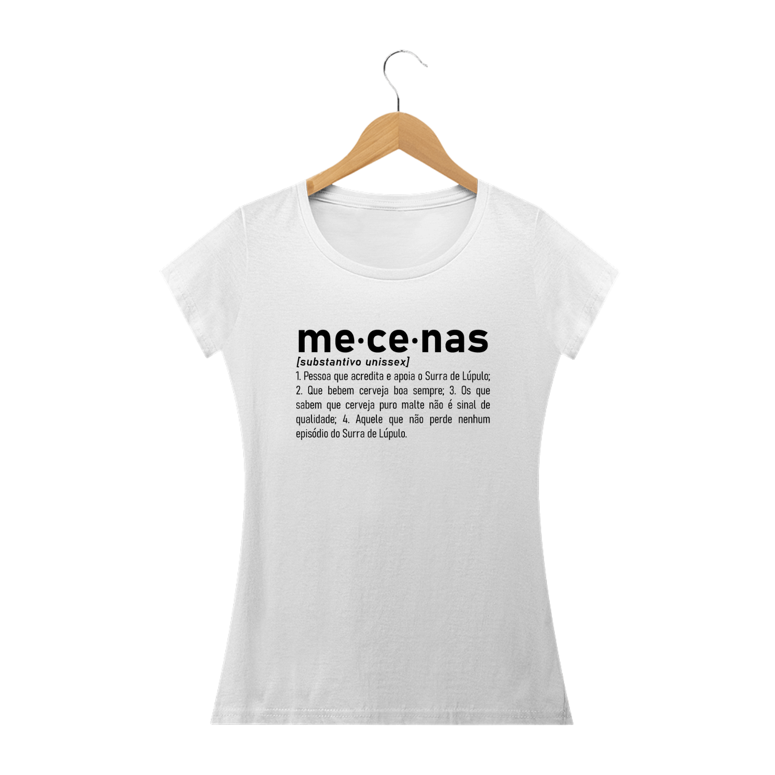 Nome do produto: T-shirt Mecenas | Long Babylook