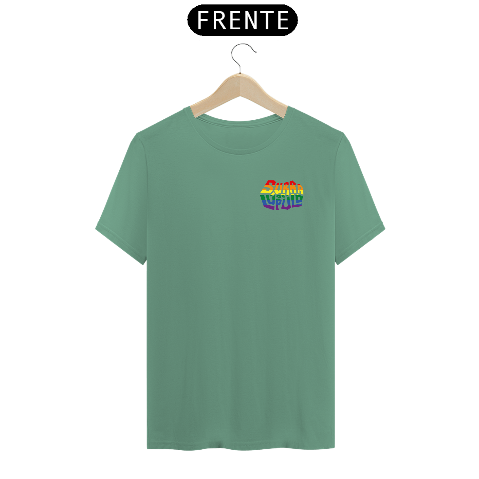 Nome do produto: T-shirt Masculina Estonada - Diversidade | Bolso