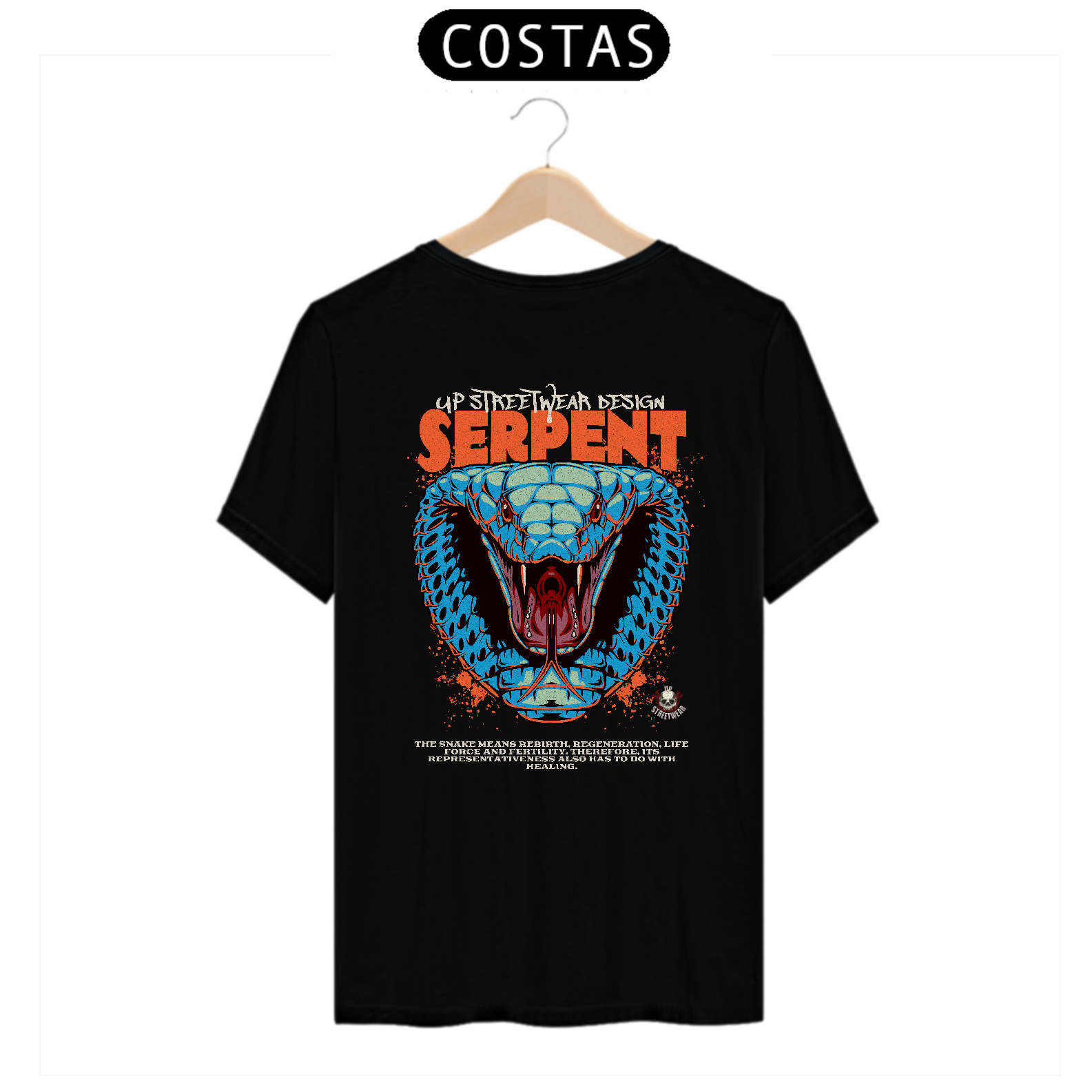 Nome do produto: Camiseta Serpent