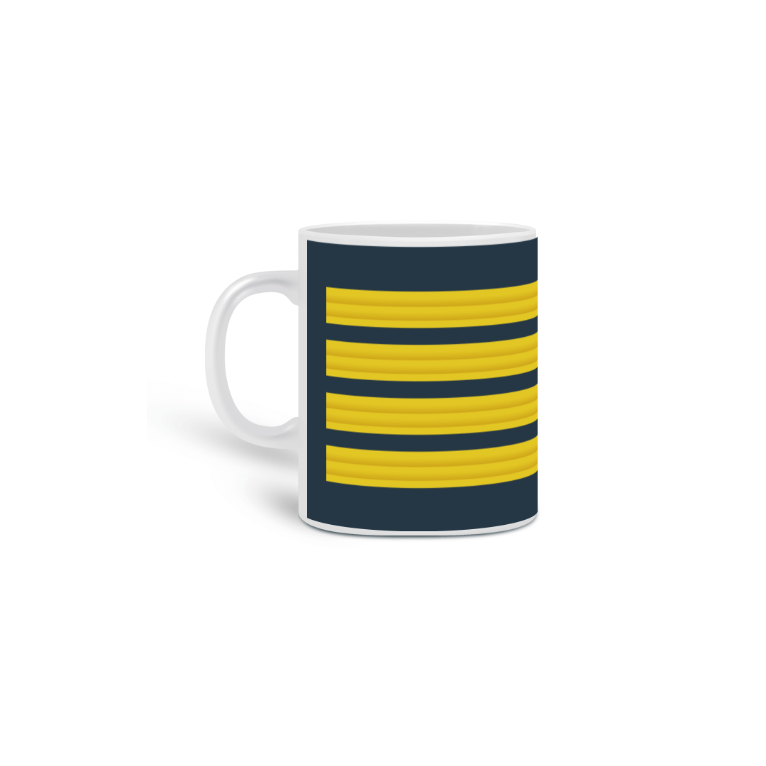 Caneca Stripes Azul Marinho