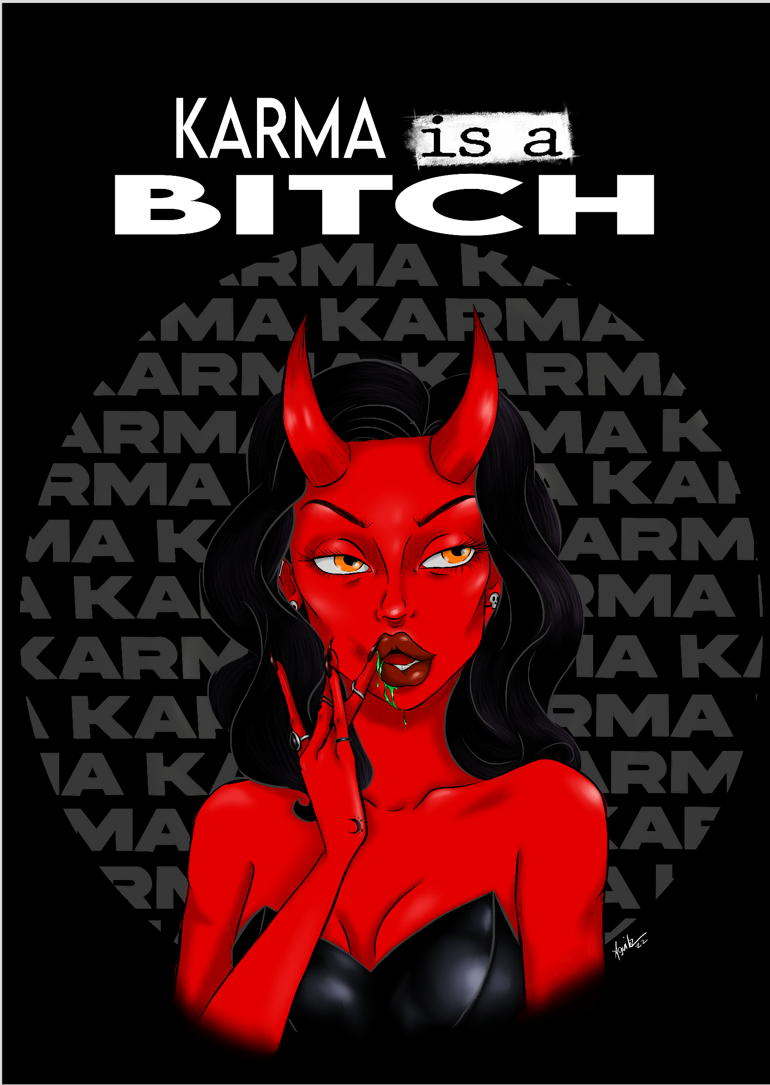 Nome do produto: Poster Karma