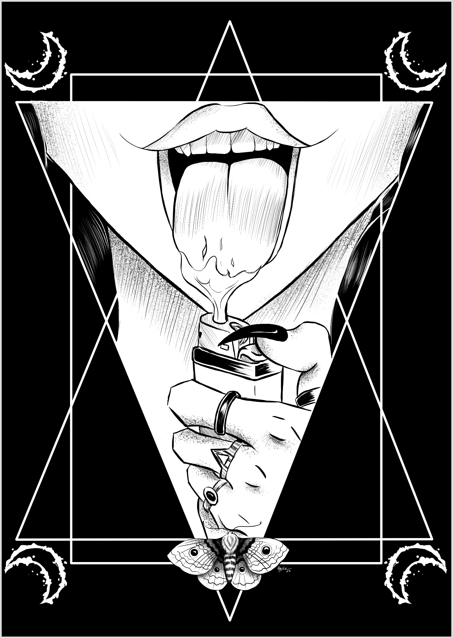 Nome do produto: Poster Garota Infernal Mazi