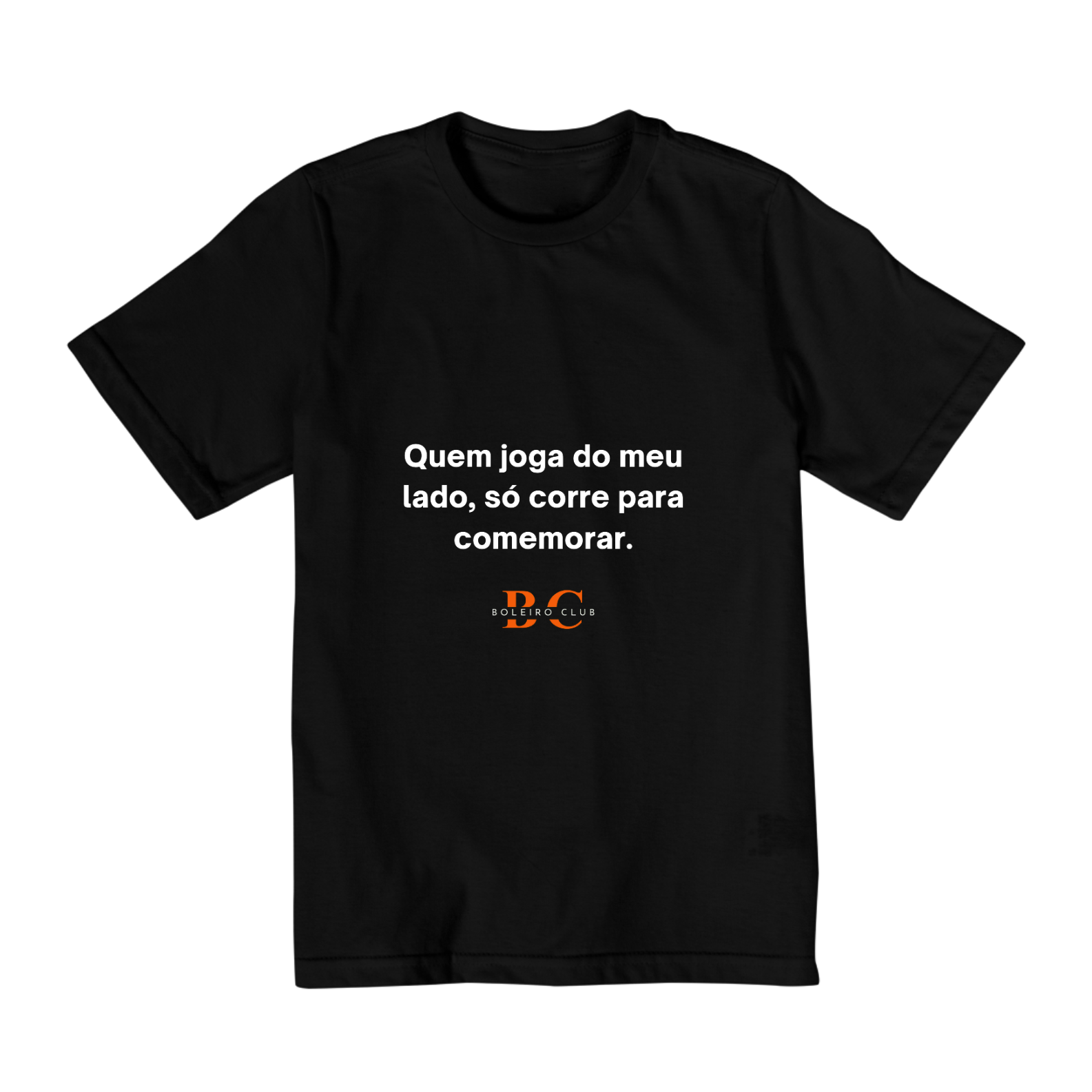 Nome do produto: Camiseta Infantil - Quem joga do meu lado