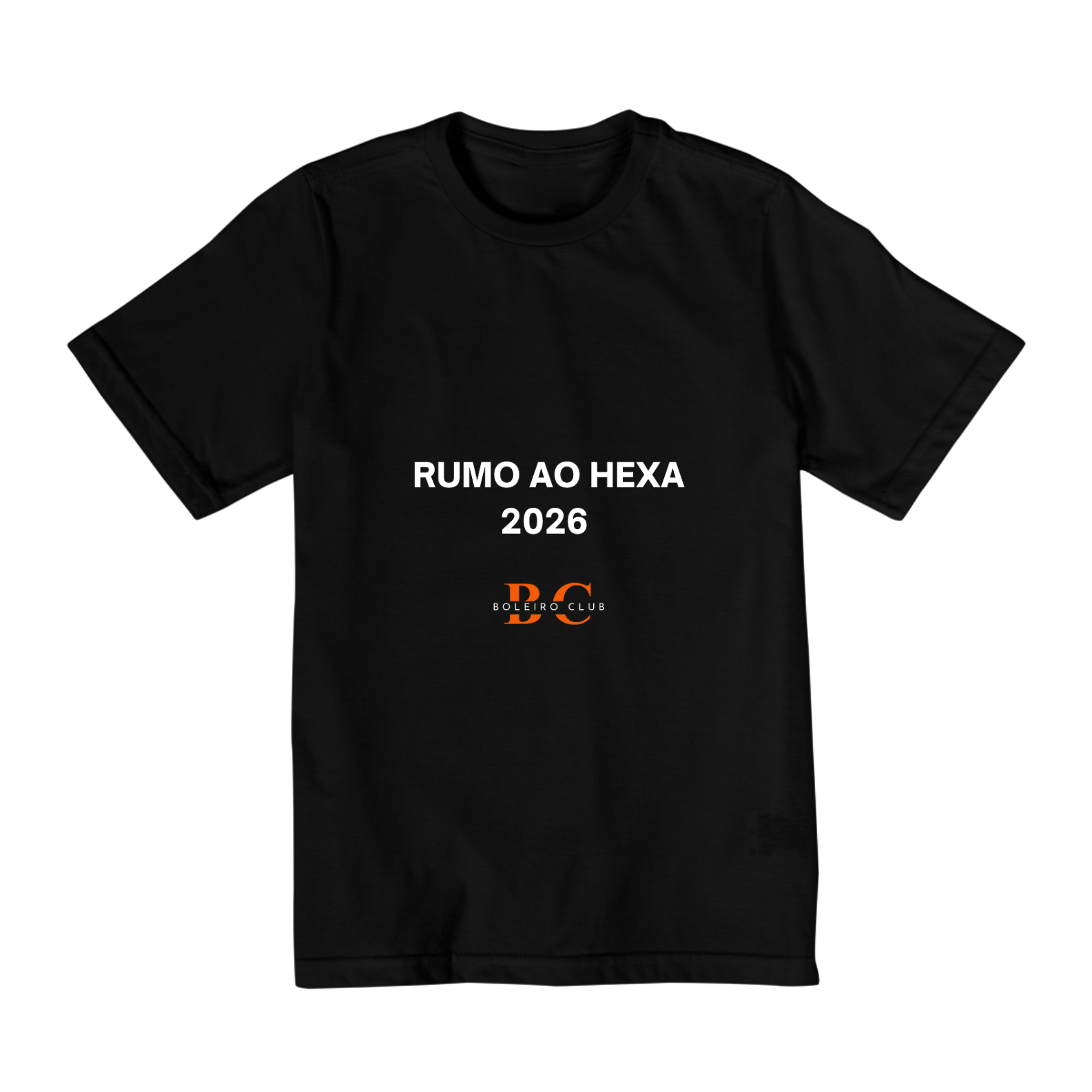 Nome do produto: Camiseta infantil 1- Rumo ao Hexa 2026