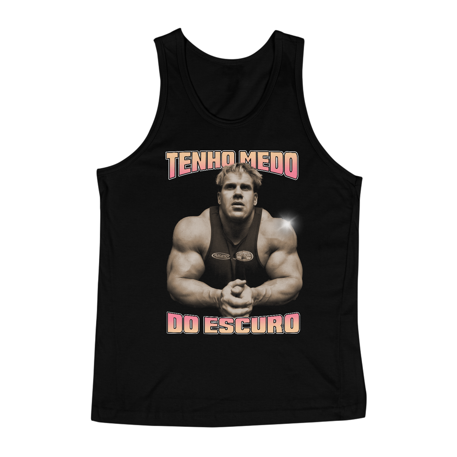 Nome do produto: Tenho medo do escuro regata