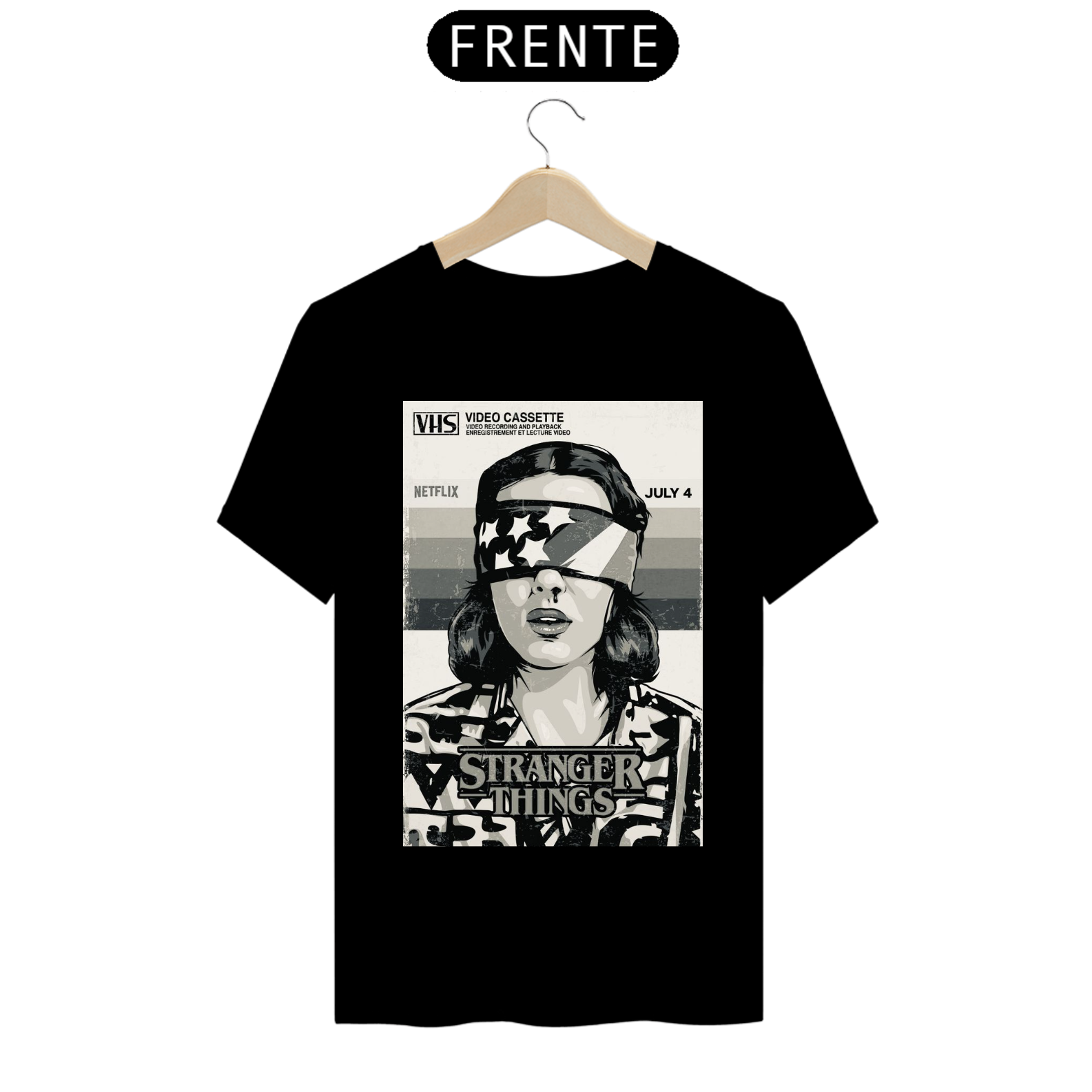 Nome do produto: T-shirt Stranger things - Eleven 