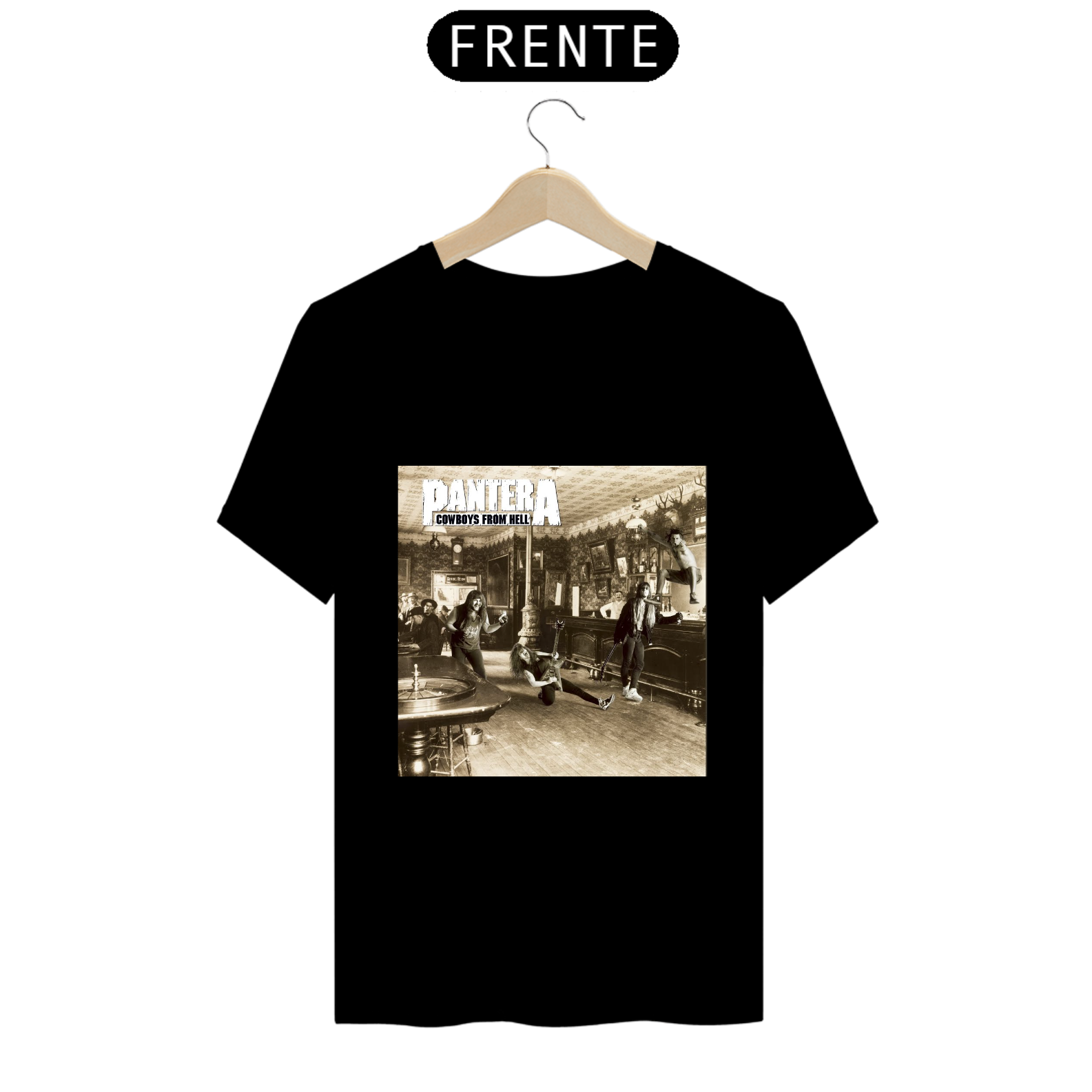 Nome do produto: Camiseta - Pantera  cowboys from hell