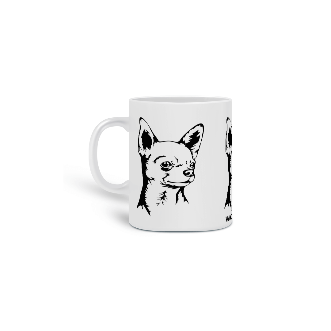 Nome do produto: CANECA CACHORRO CHIHUAHUA