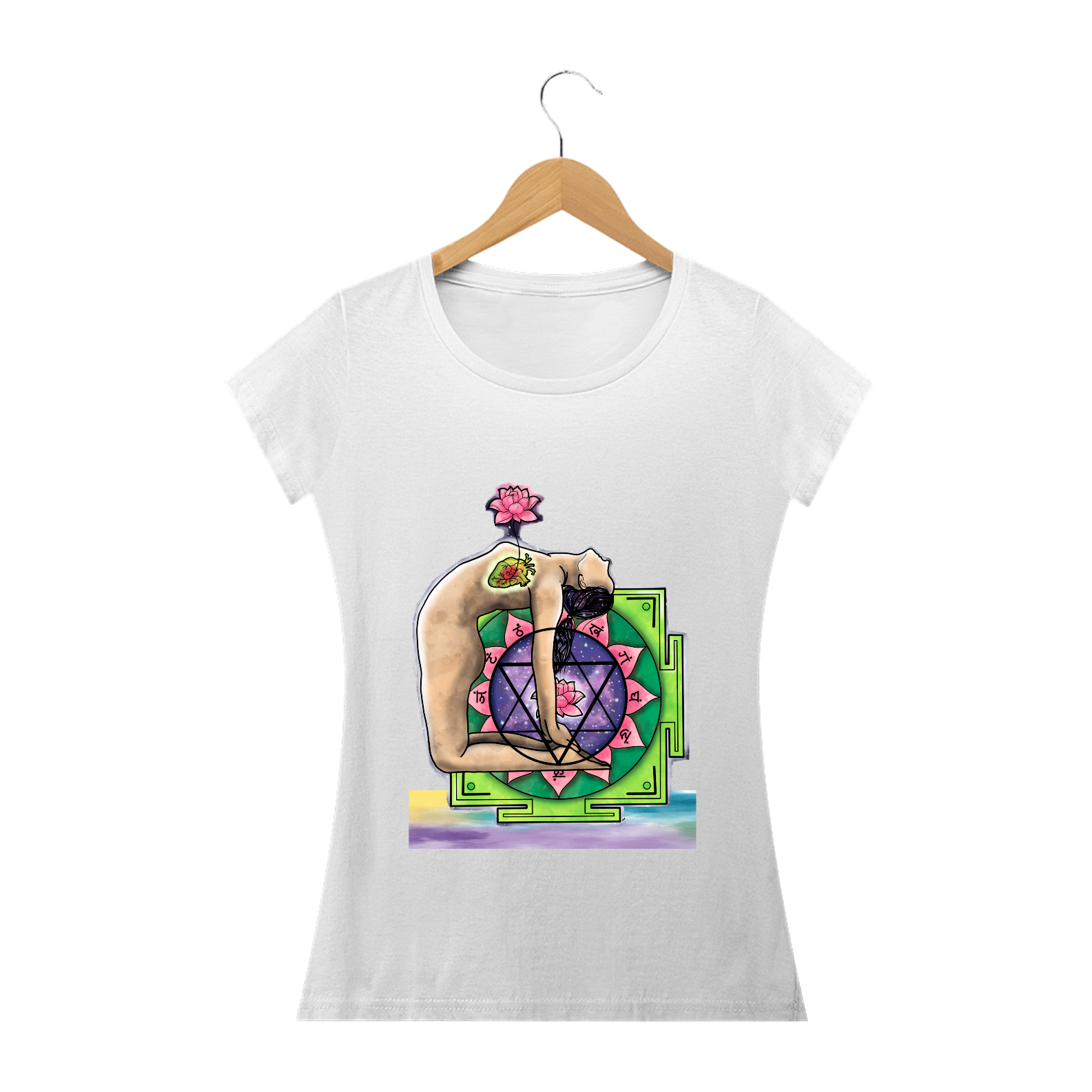 Nome do produto: Baby Long ilustração yoga trilhart