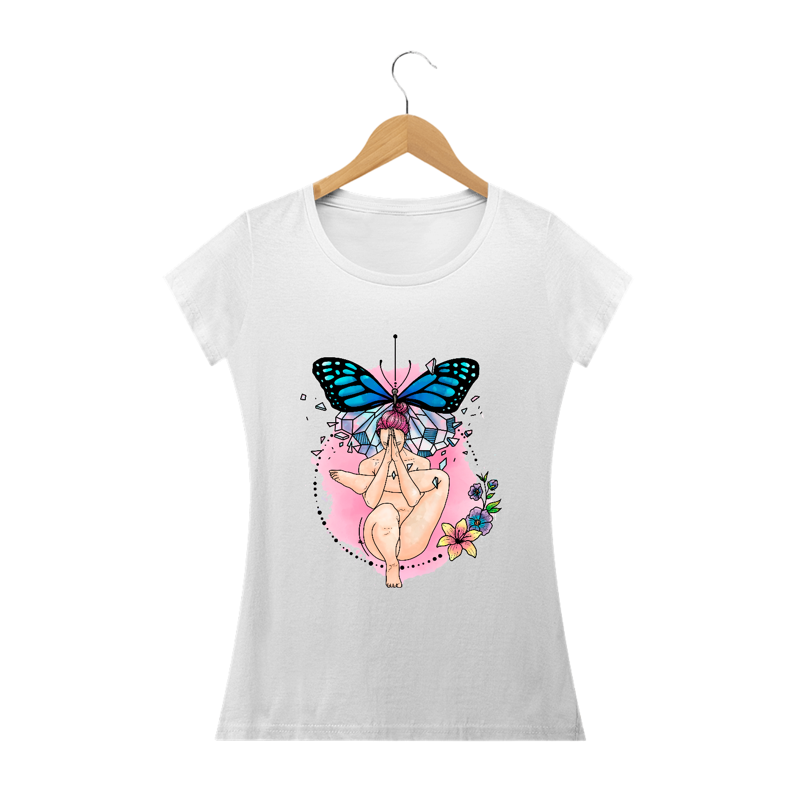 Nome do produto: Baby Long ilustração yoga Trilhart