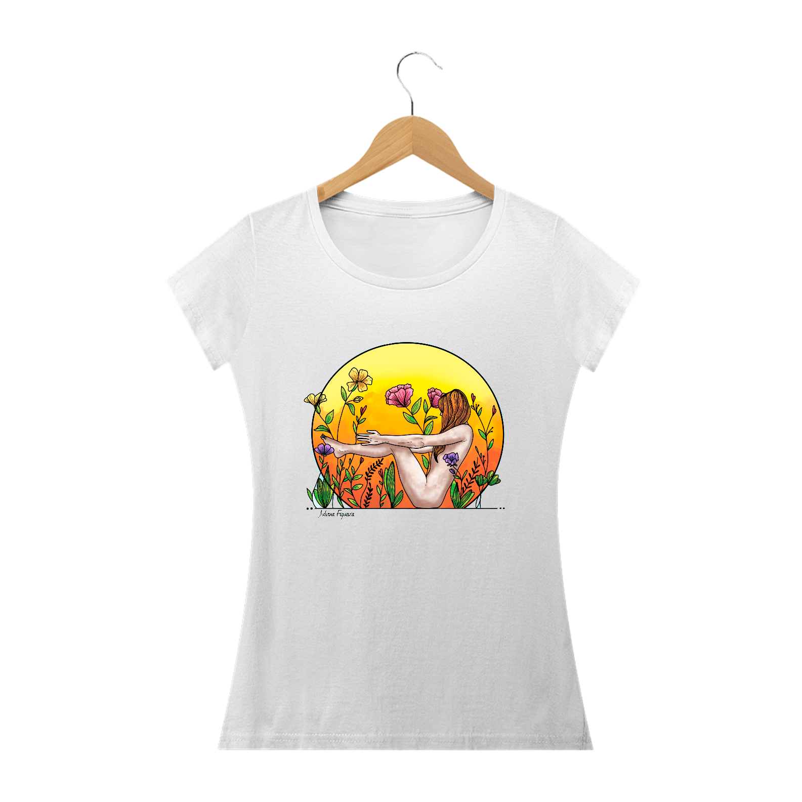 Nome do produto: Baby Long ilustração yoga