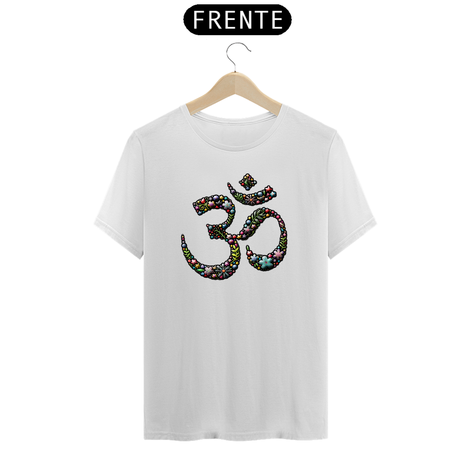 Nome do produto: Camiseta Ilustração Yoga OM