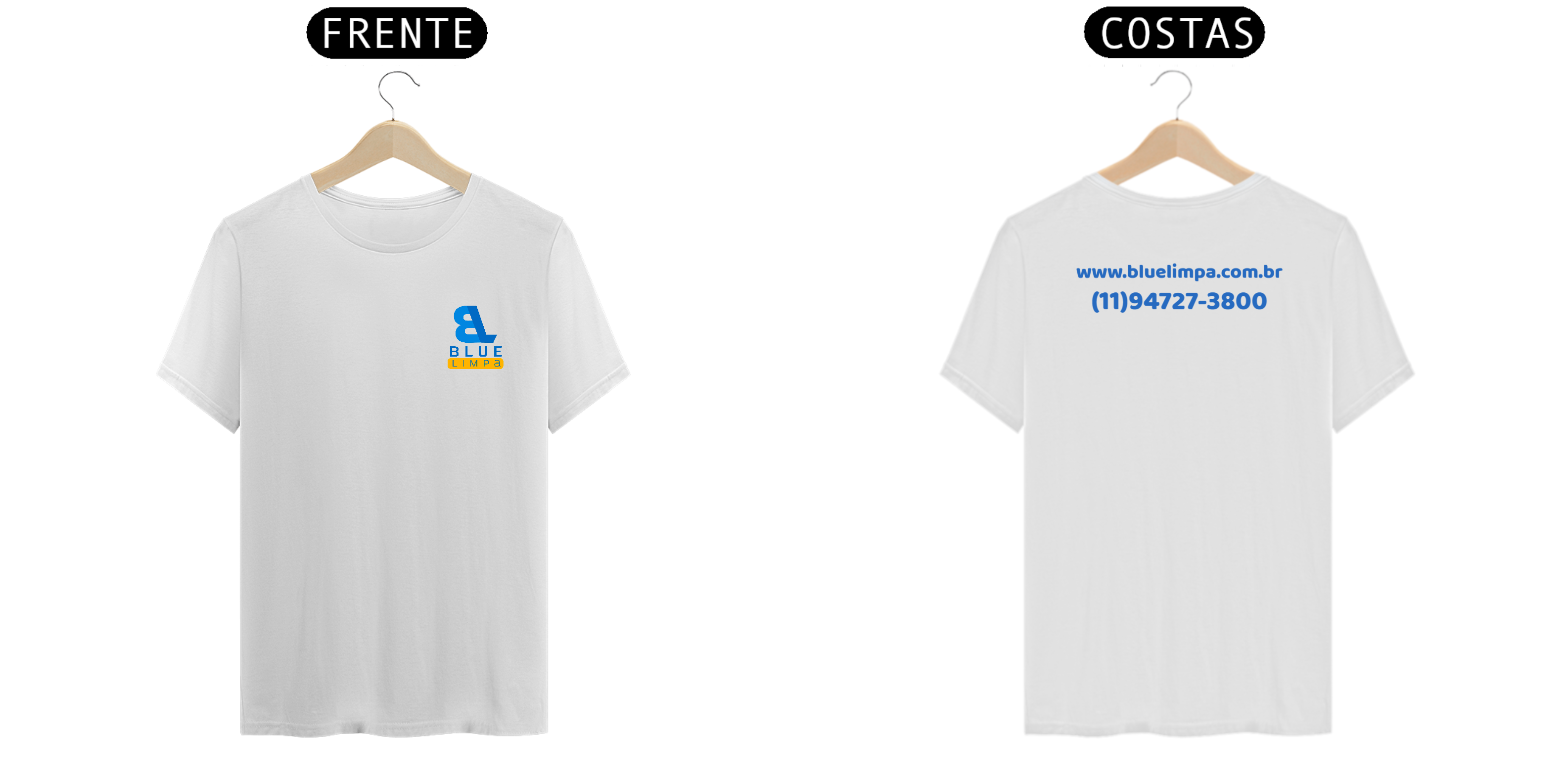 Nome do produto: camiseta blue limpa