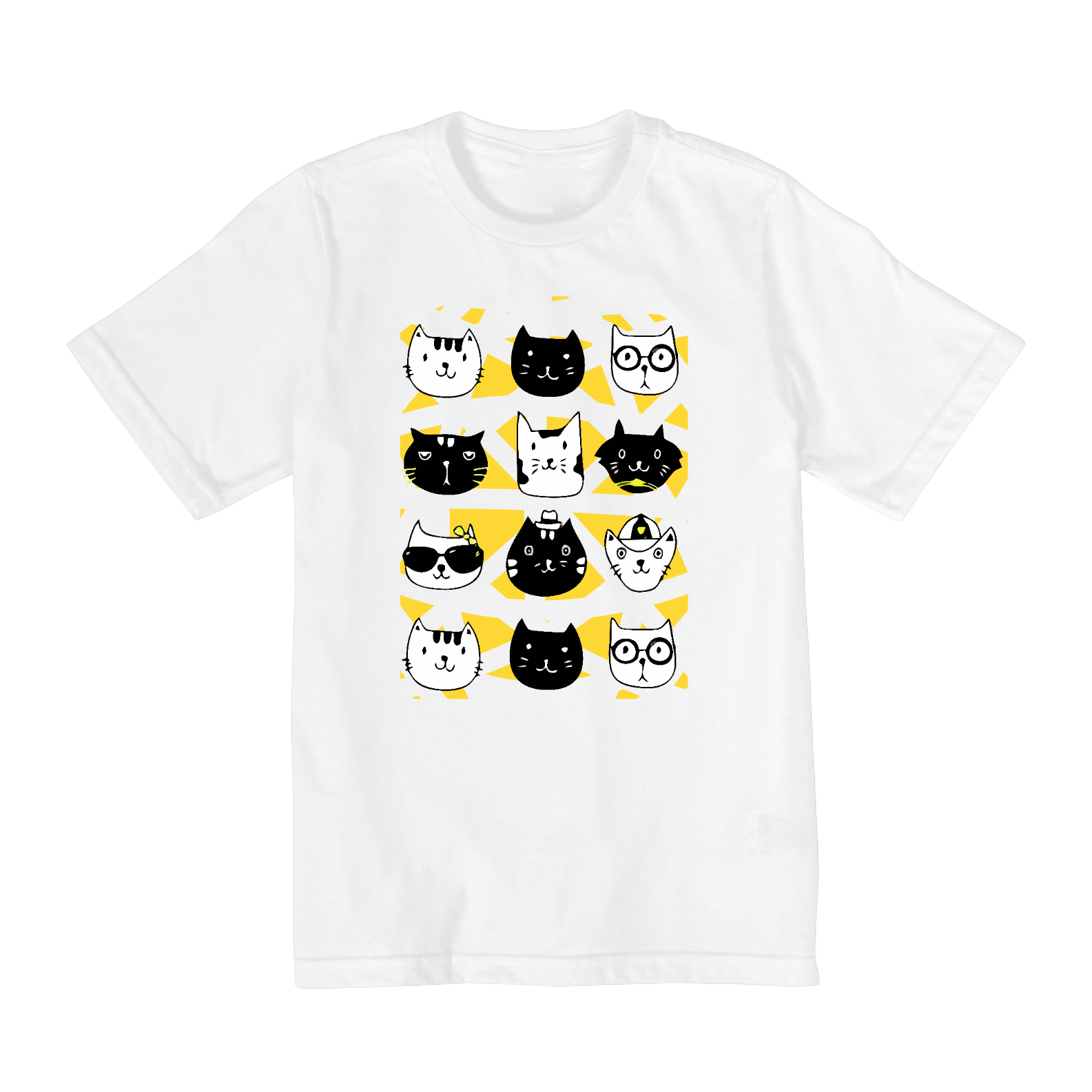 Nome do produto: T-shirt infantil - Gatinhos divertidos
