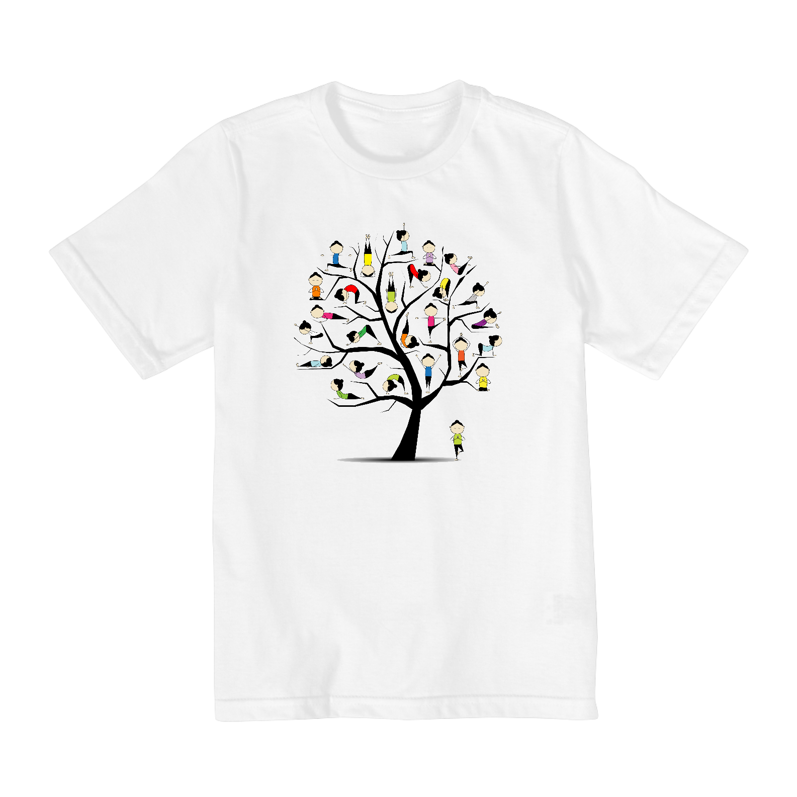 Nome do produto: Camiseta Infantil - Ilustra Yoga