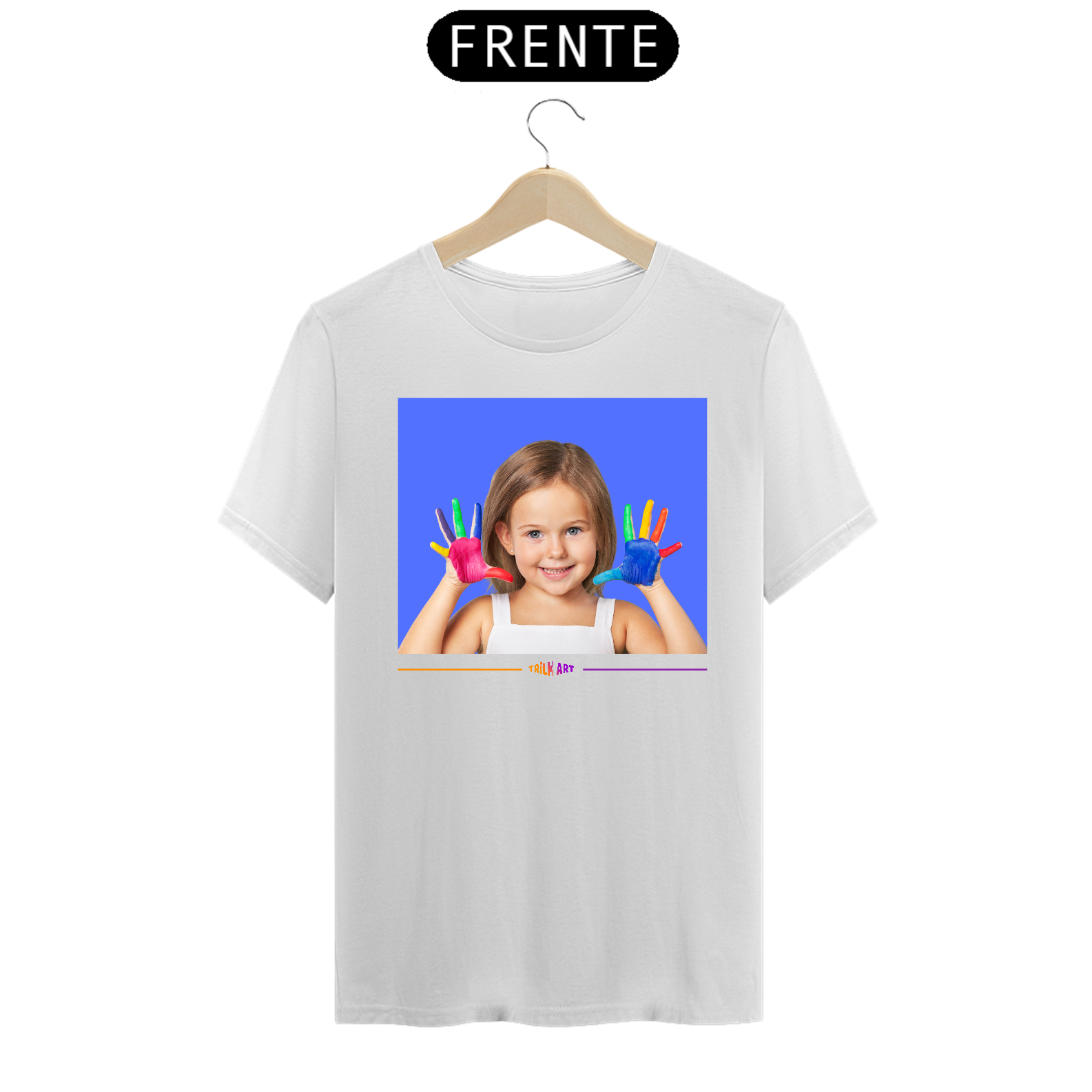 Nome do produto: Camiseta com foto Trilh-art