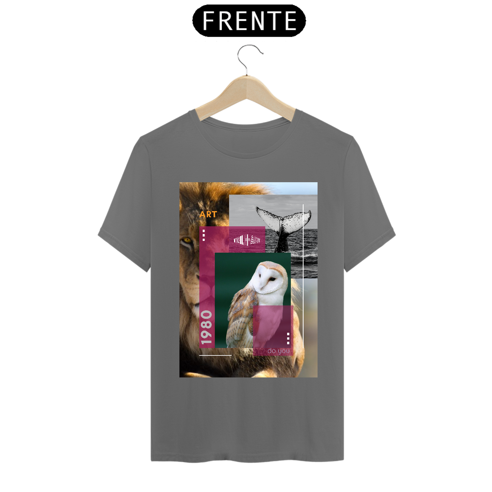 Nome do produto: Camiseta Estonada Masculina