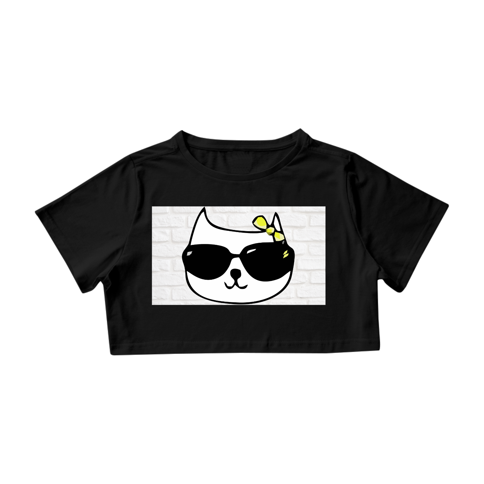 Nome do produto: Cropped gatinho 