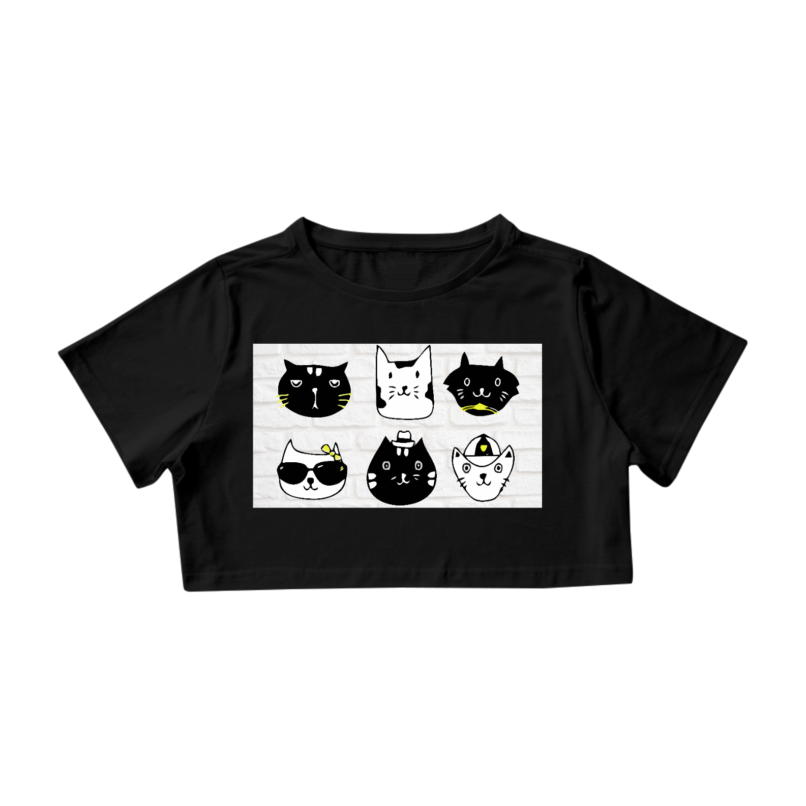 Nome do produto: Cropped gatinhos