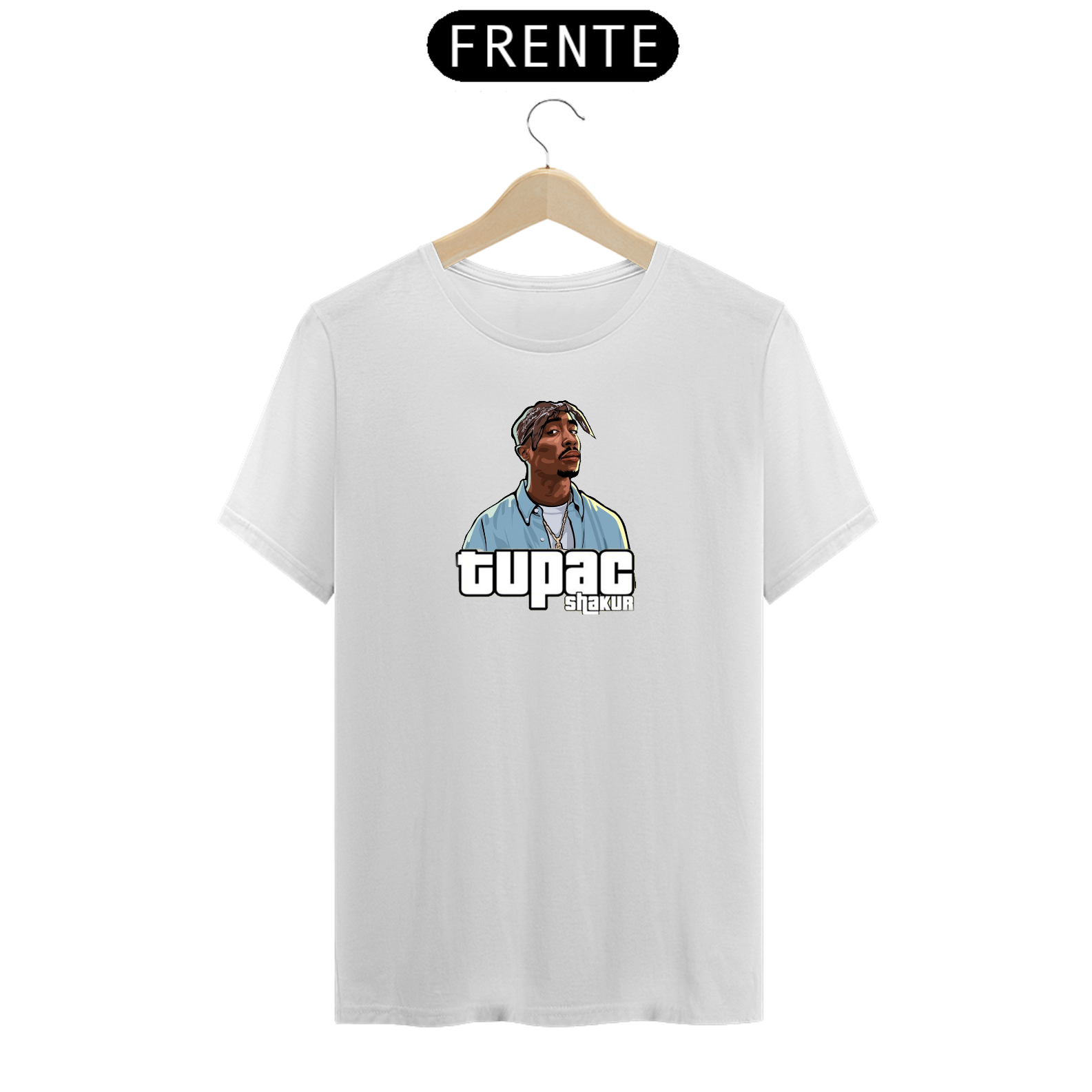 Nome do produto: Camiseta Tupac Shakur