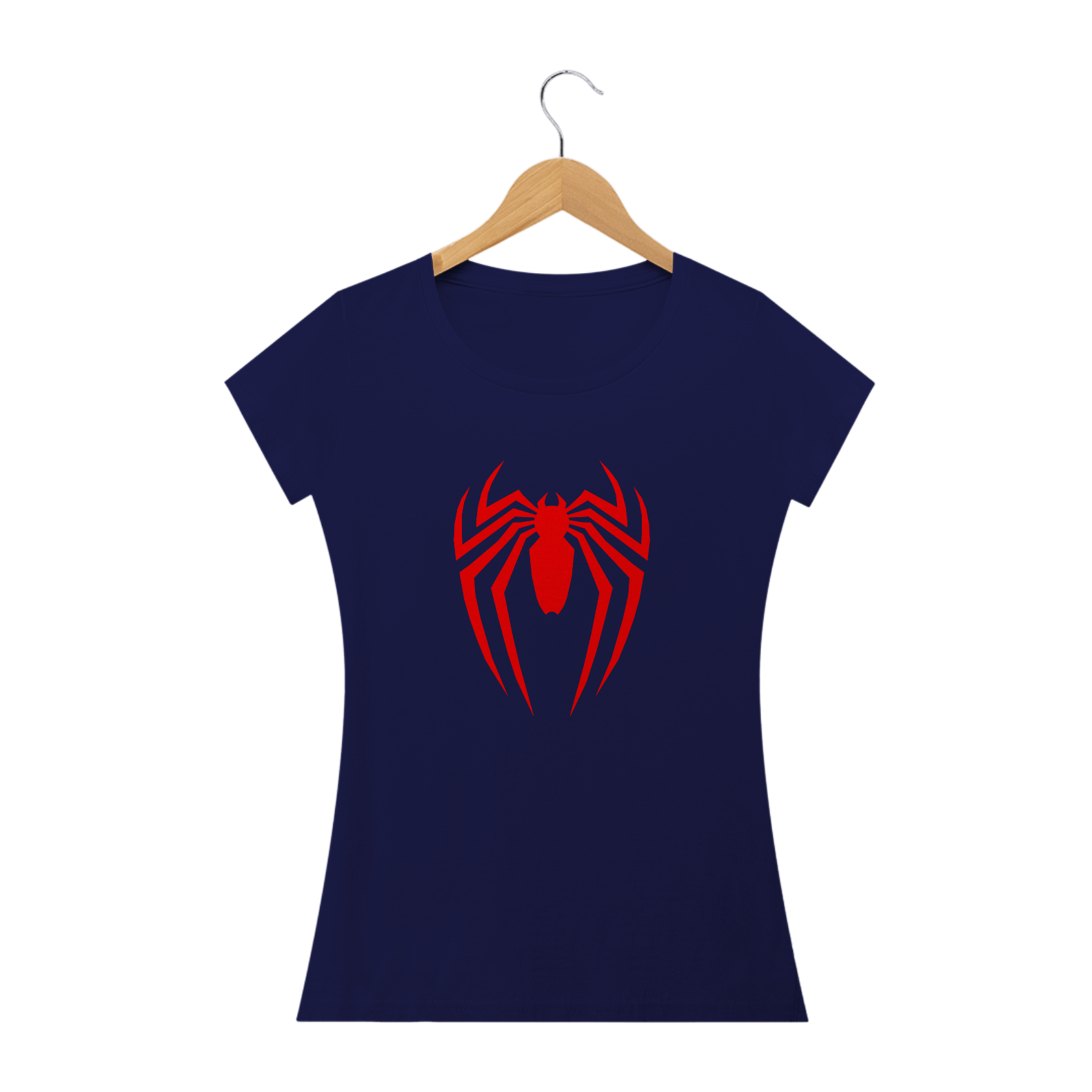 Nome do produto: Camiseta baby Long Spiderman logo vermelho