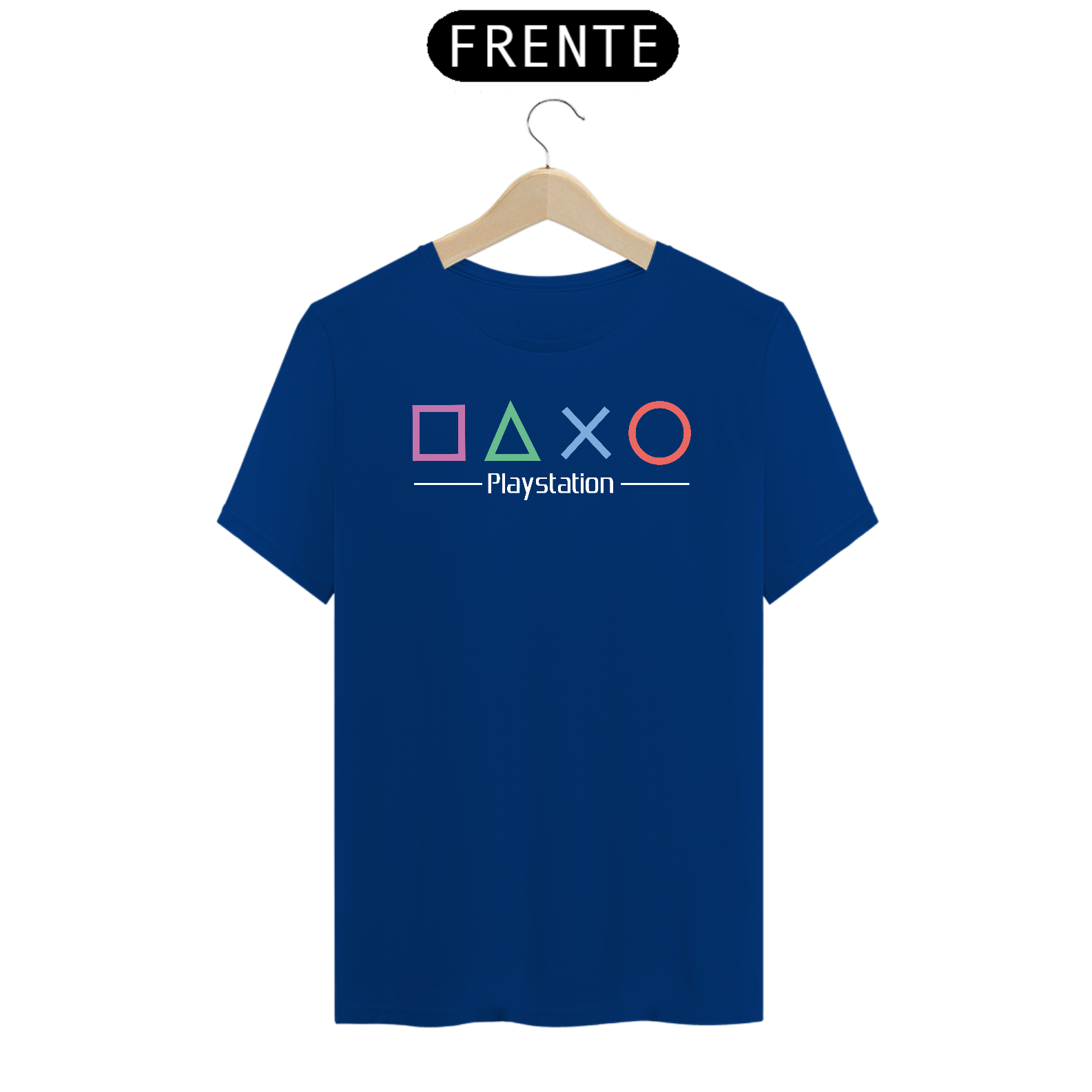 Nome do produto: Camiseta Botões Playstation