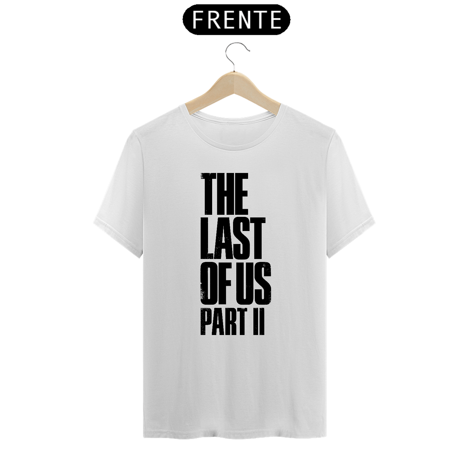 Nome do produto: Camiseta The Last of Us Part II Branca
