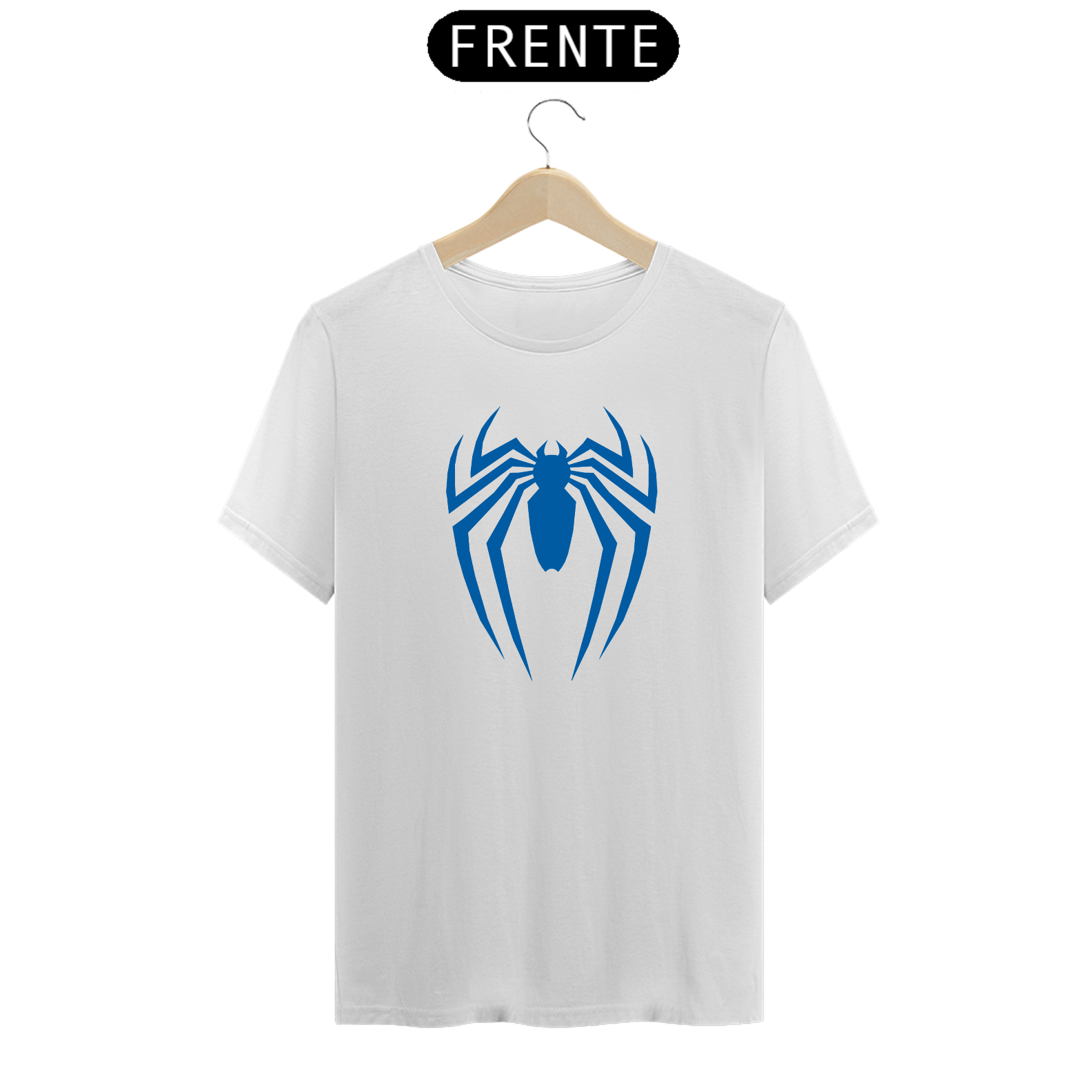 Nome do produto: Camiseta Spiderman Simbolo azul varias cores