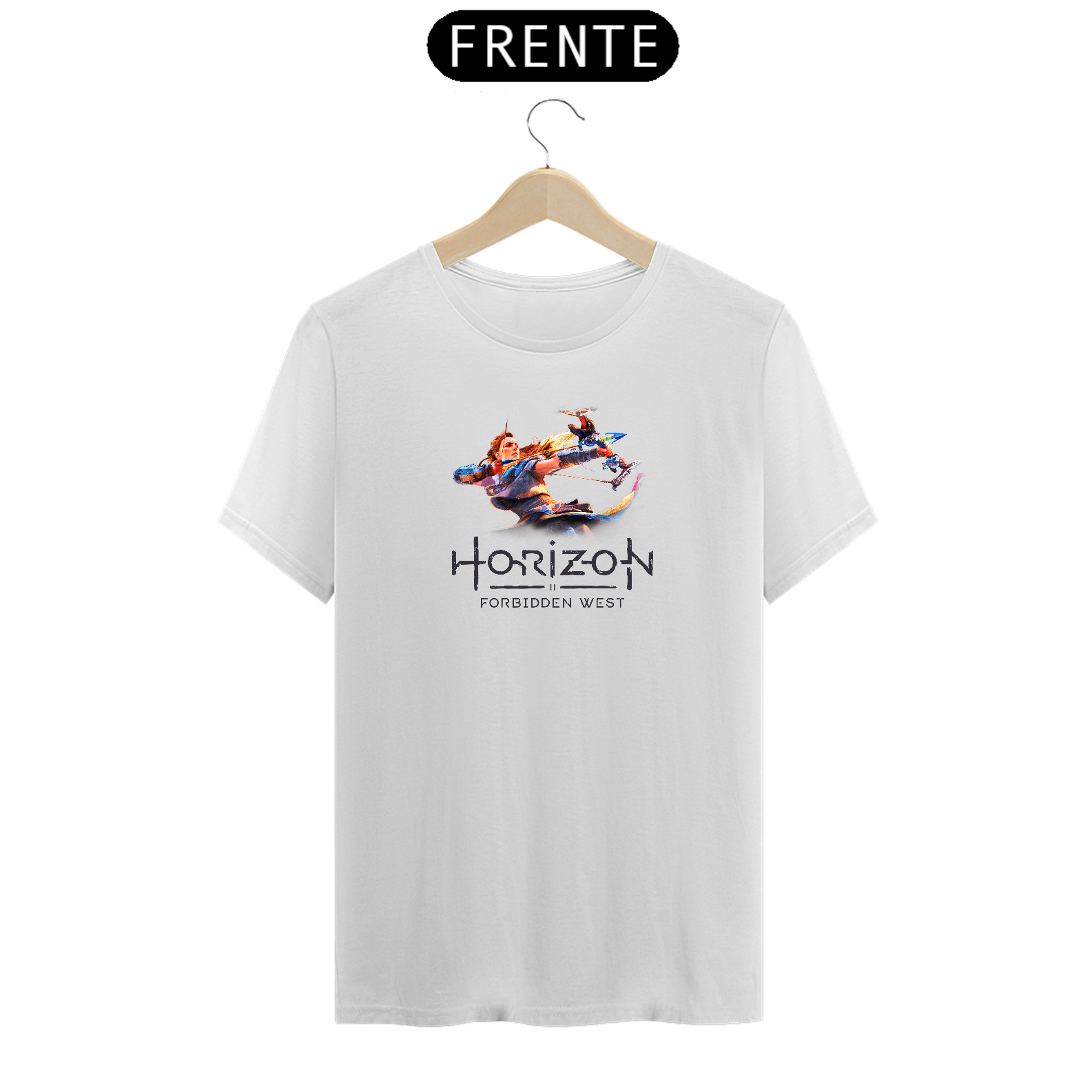 Nome do produto: Camiseta Horizon FW M1 branca e cores claras