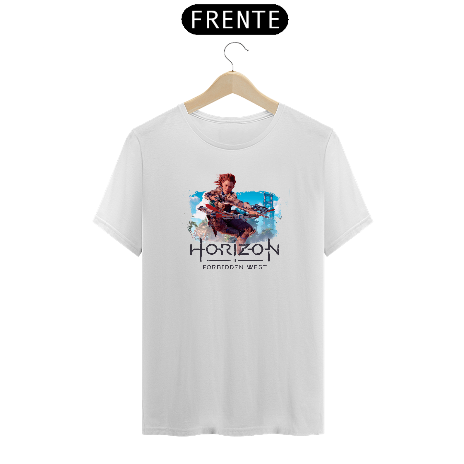 Nome do produto: Camiseta Horizon FW M2 branca e cores claras