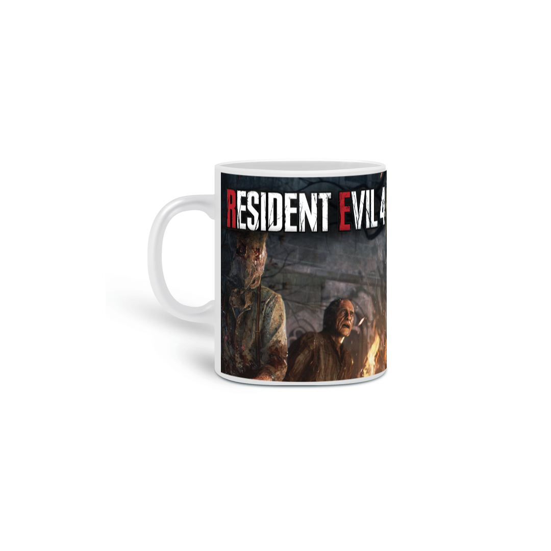 Nome do produto: Caneca Resident Evil 4 remake M01-2