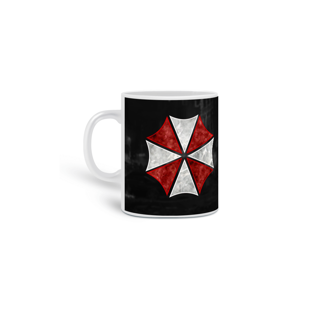 Nome do produto: Caneca Resident Evil Umbrela Corp