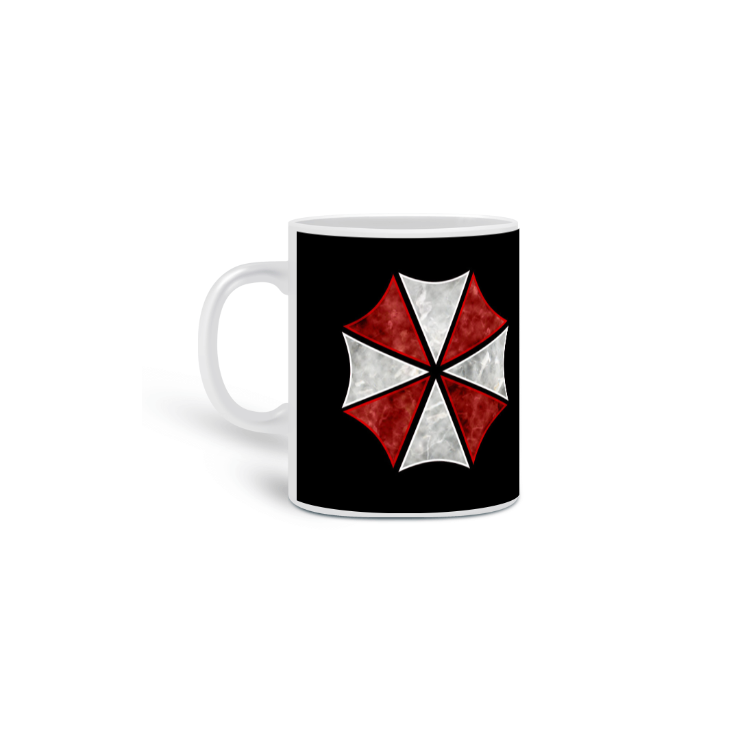 Nome do produto: Caneca Resident Evil Umbrela Corp 2
