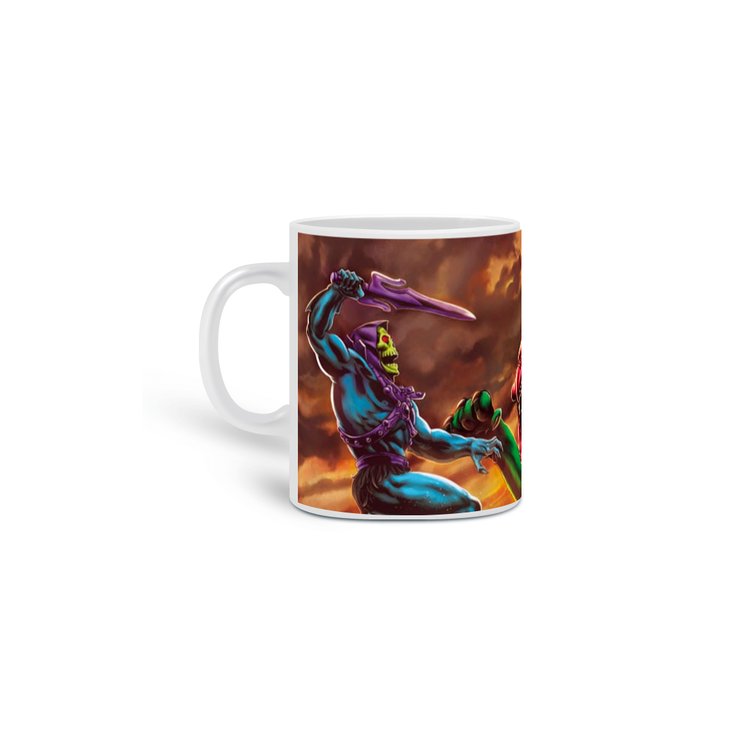 Nome do produto: Caneca He Man arte Gato Guerreiro