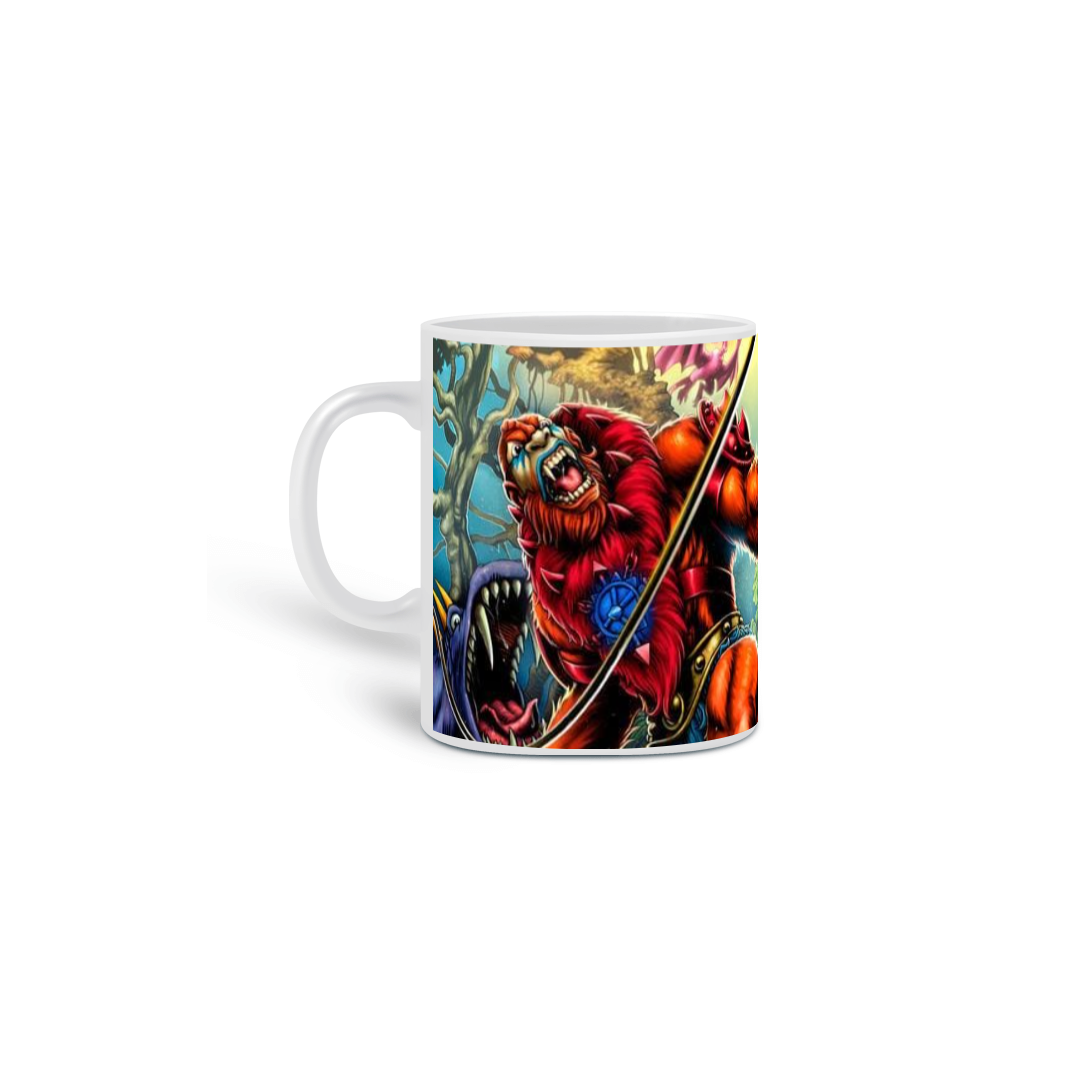 Nome do produto: Caneca He Man arte Homem Fera
