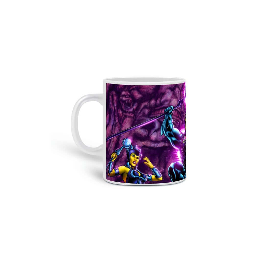 Nome do produto: Caneca He Man arte esqueleto batle armor