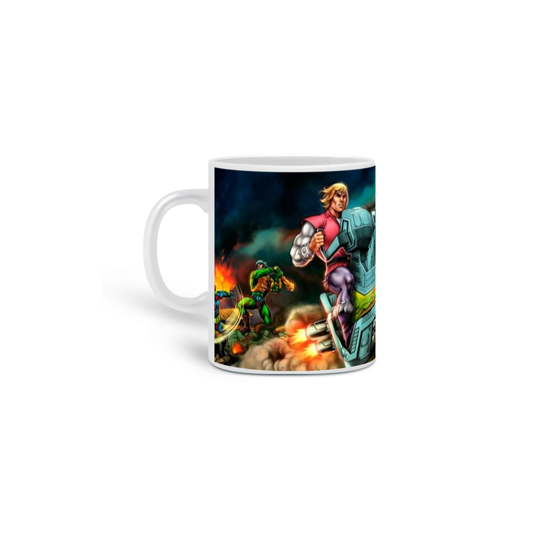 Nome do produto: Caneca He Man arte Príncipe Adam