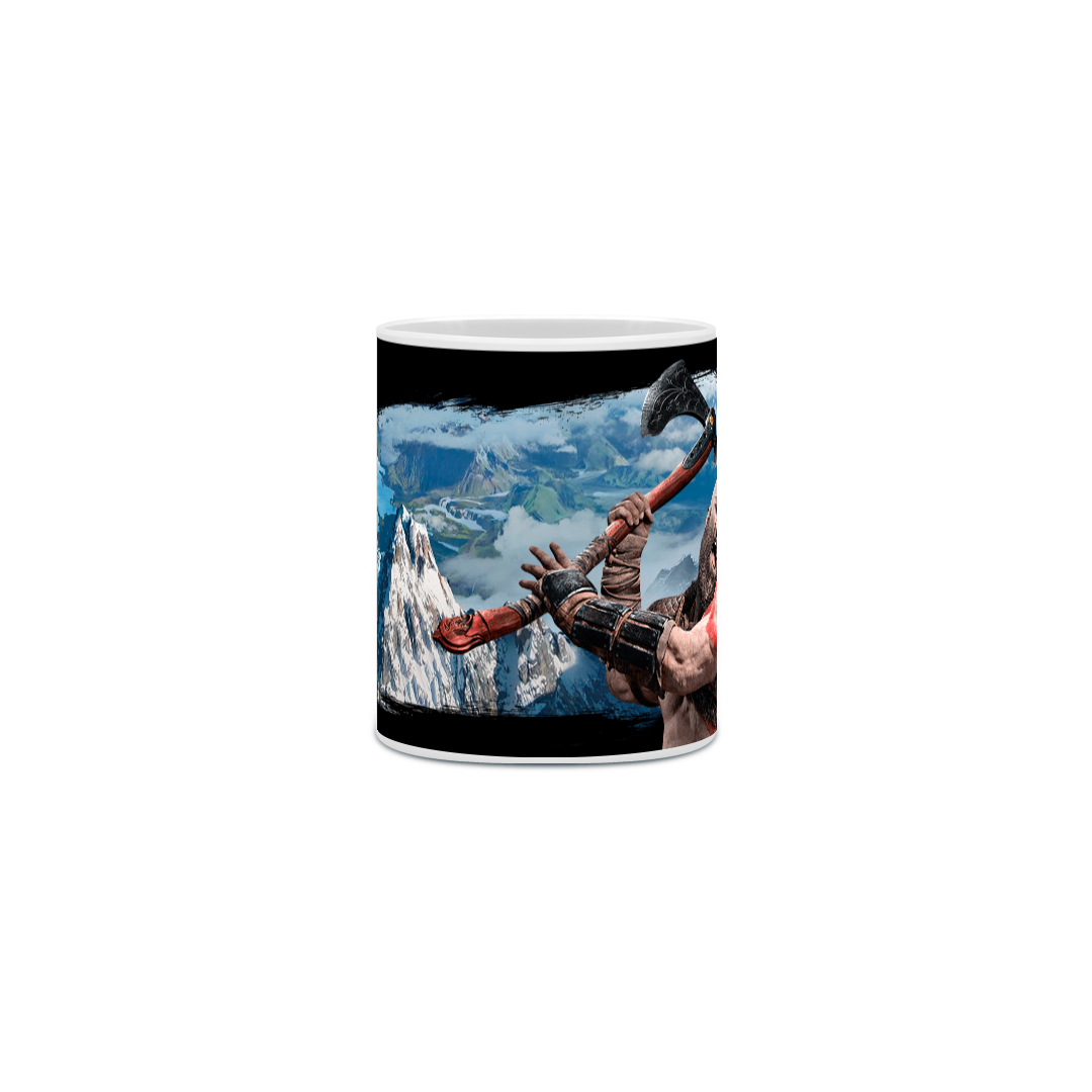 Nome do produto: Caneca God of War Kratos Preta