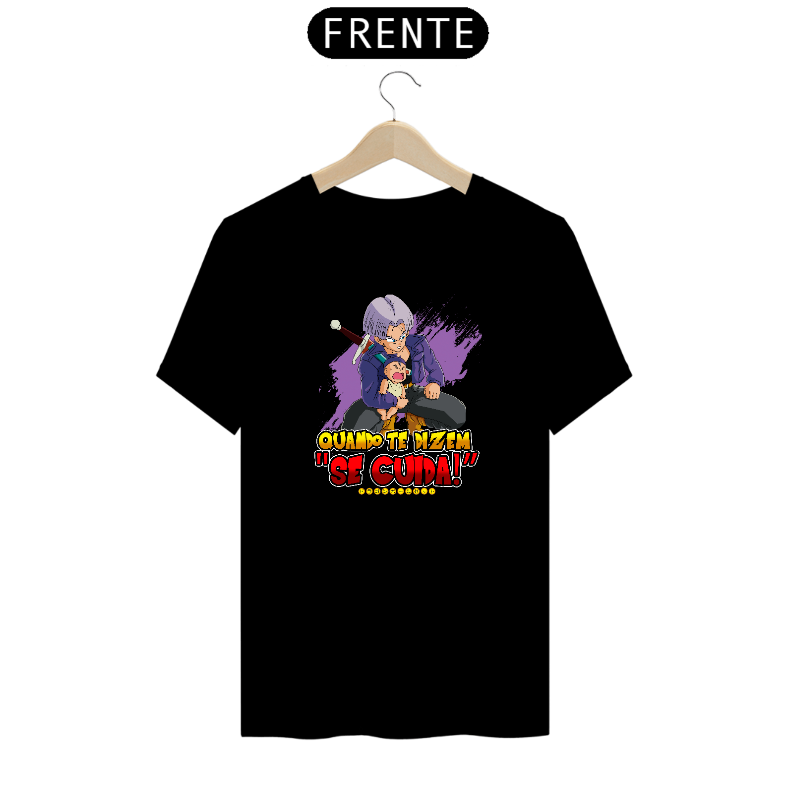 Nome do produto: Camiseta Dragon Ball Trunks MEME várias cores
