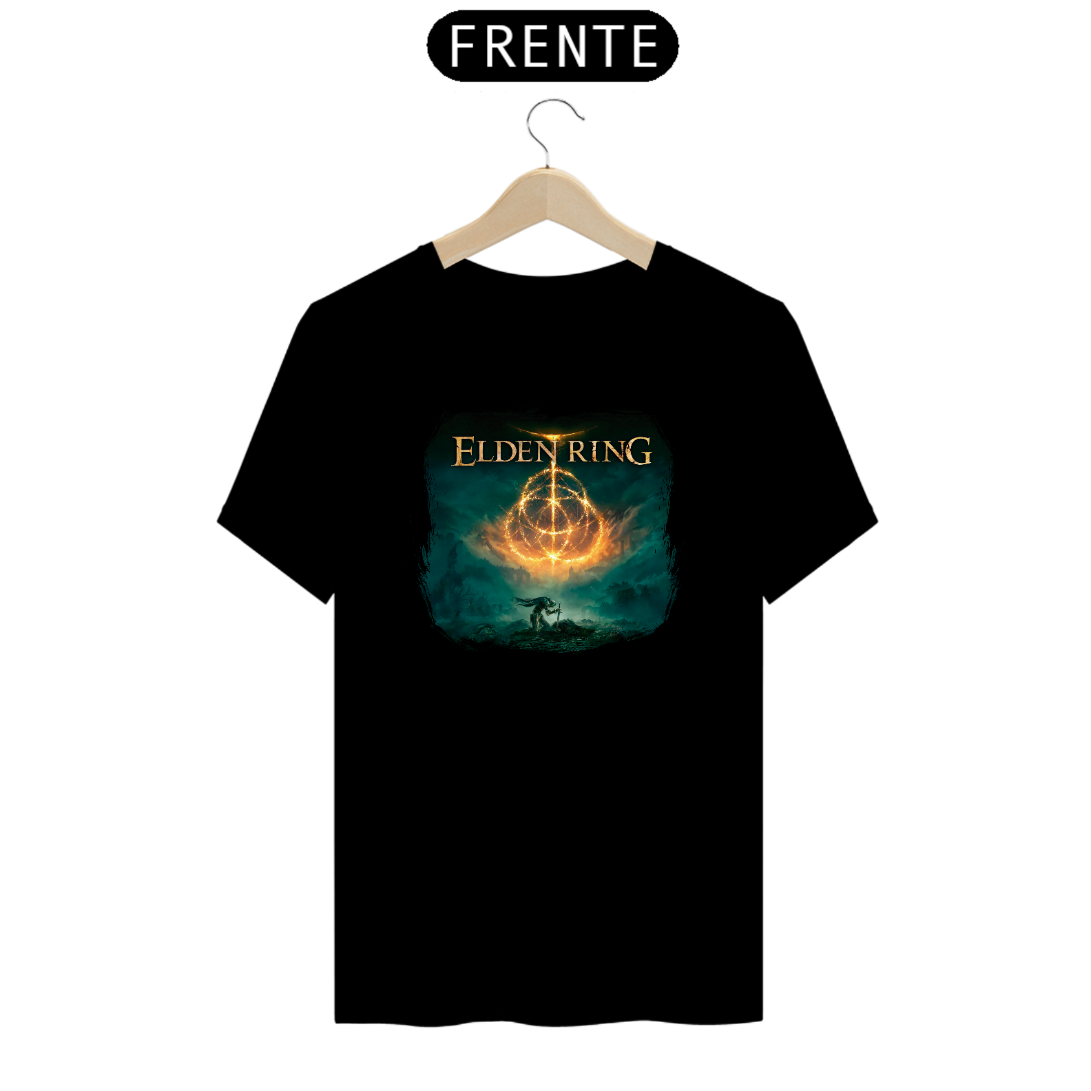 Nome do produto: Camiseta Elden Ring Preta
