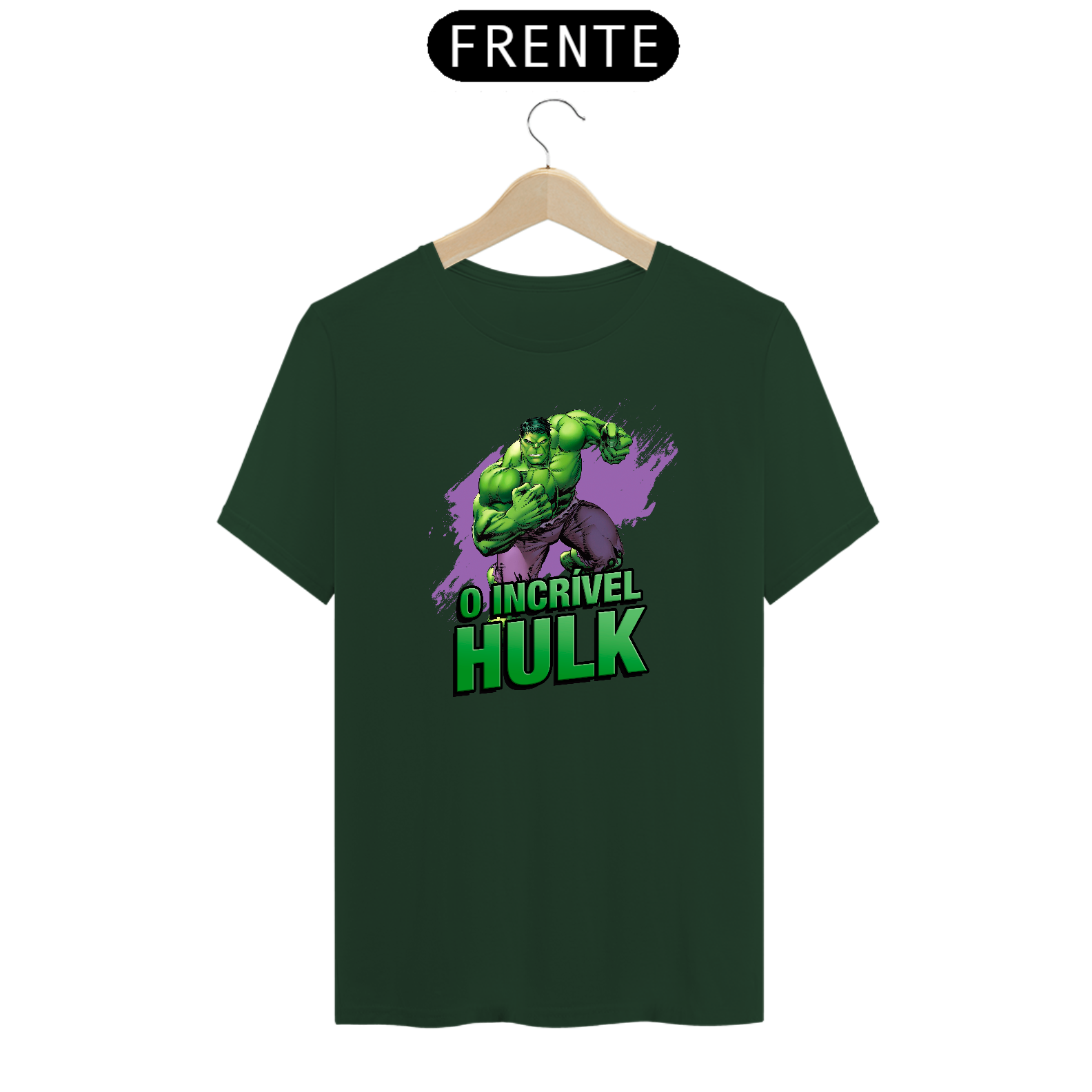 Nome do produto: Camiseta o incrível hulk varias cores
